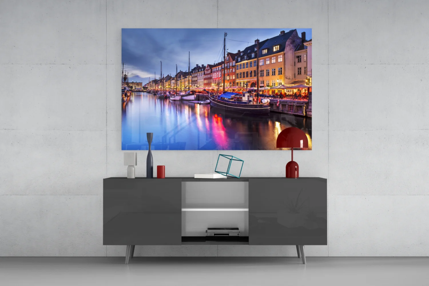 Nyhavn Glass Wall Art - Image 8