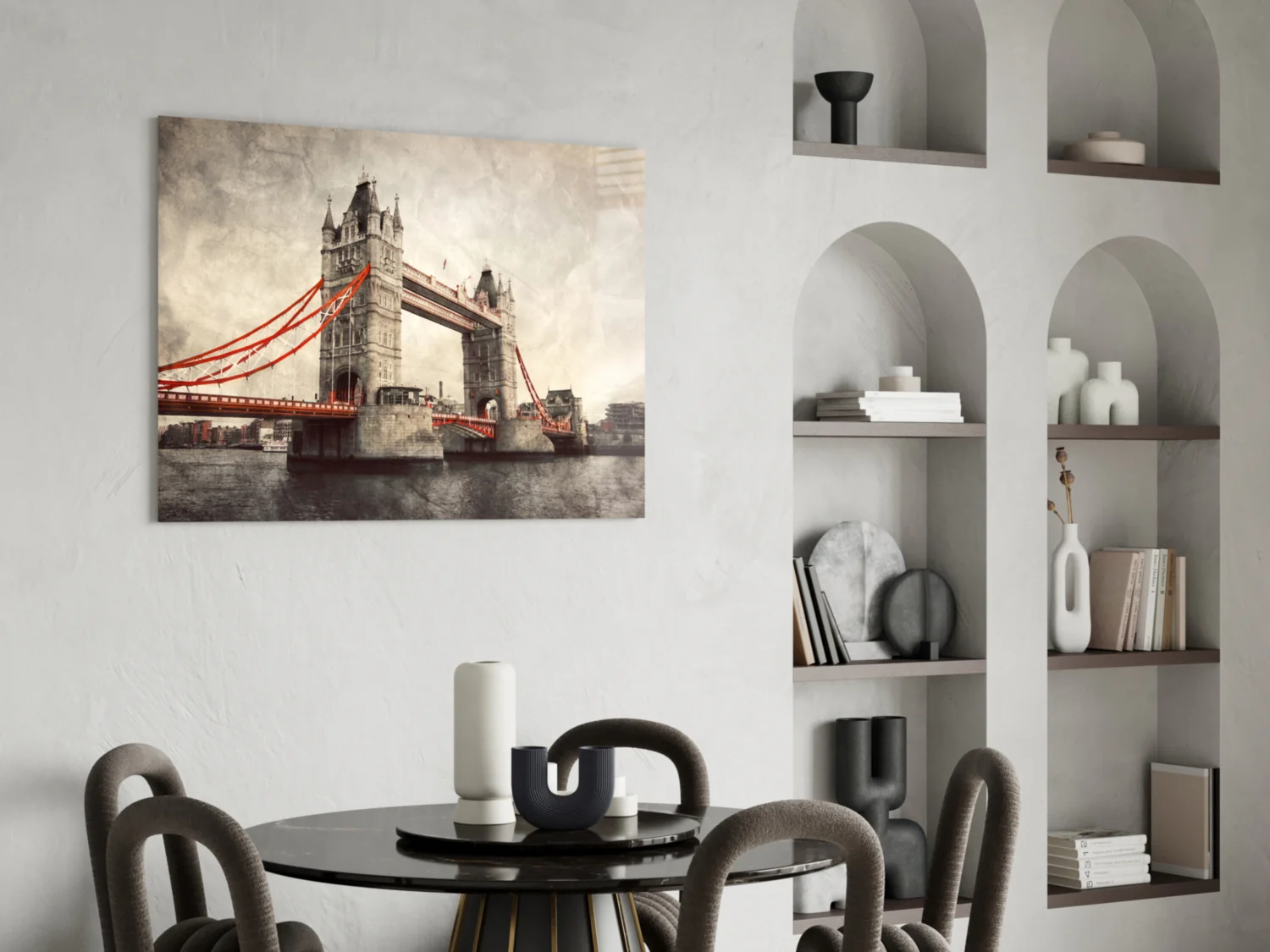 Tower Bridge Glass Wall Art - Image 5