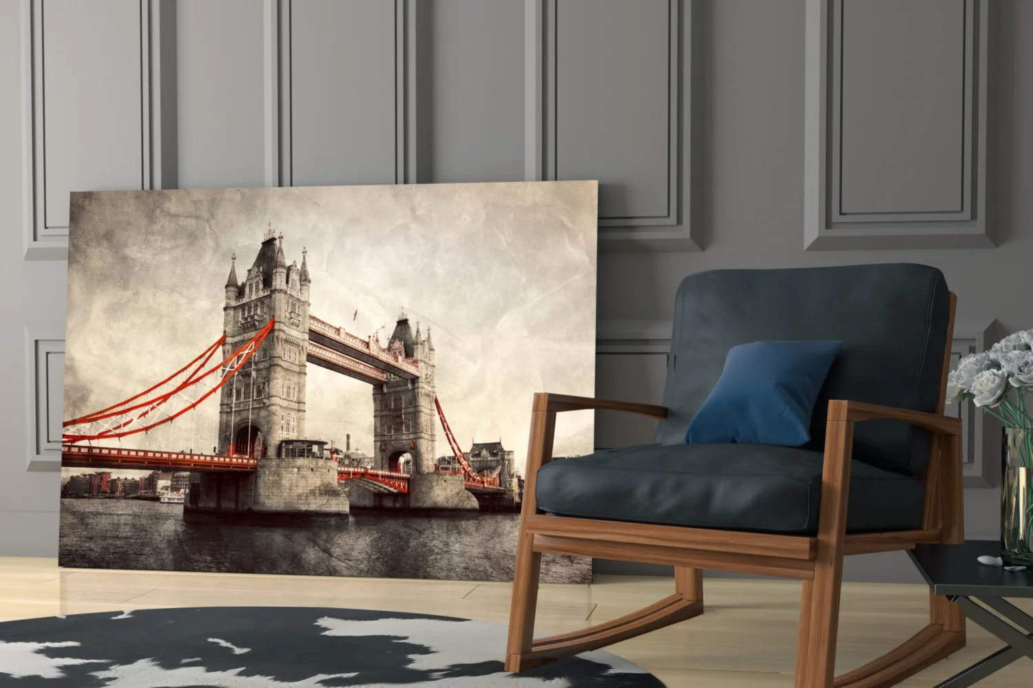 Tower Bridge Glass Wall Art - Image 6