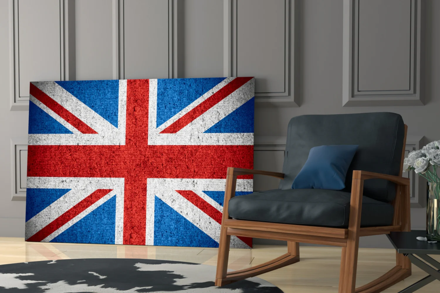 Flag of the United Kingdom Glass Wall Art - Image 6