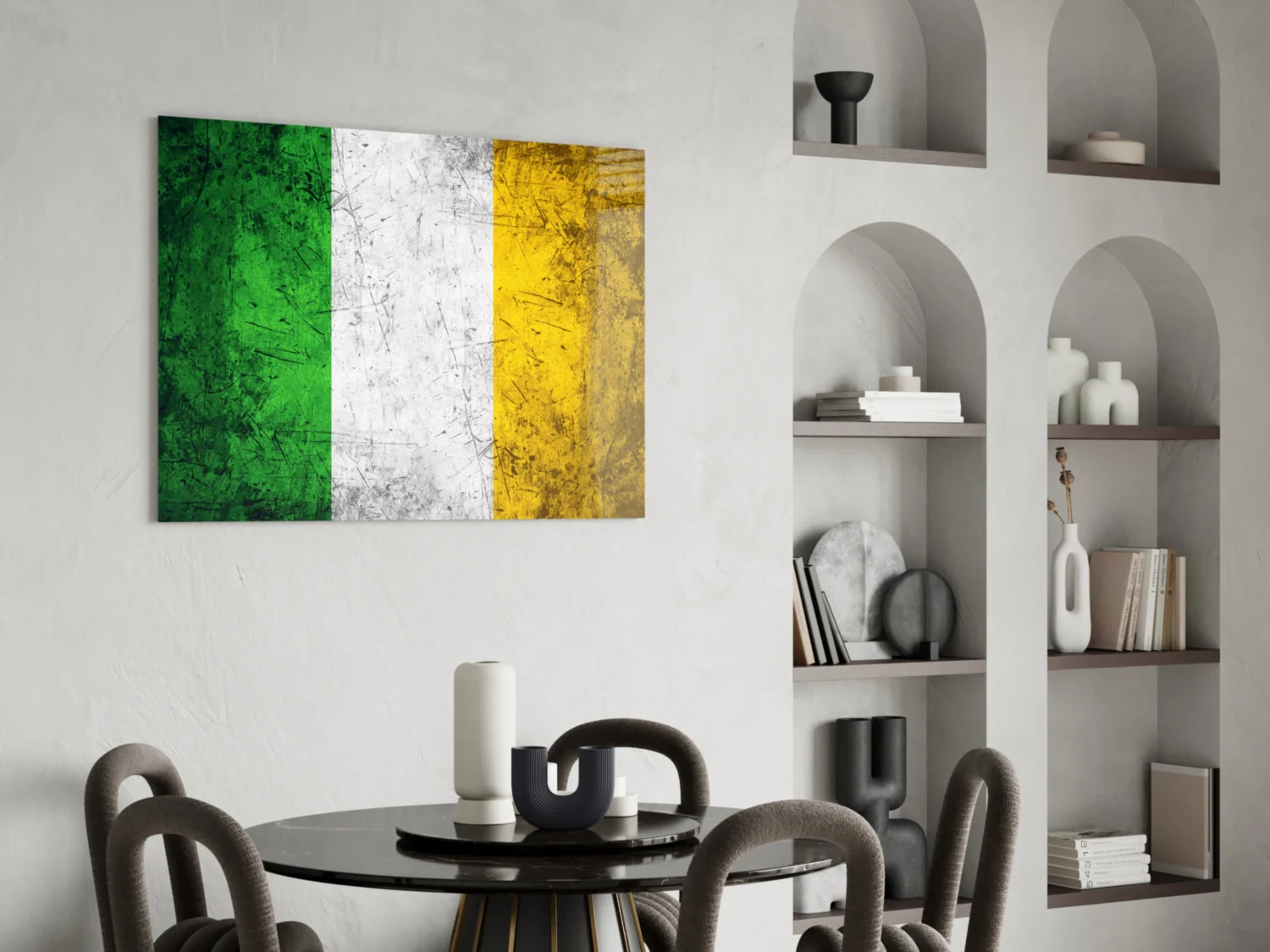 Flag of Ireland Glass Wall Art - Image 5