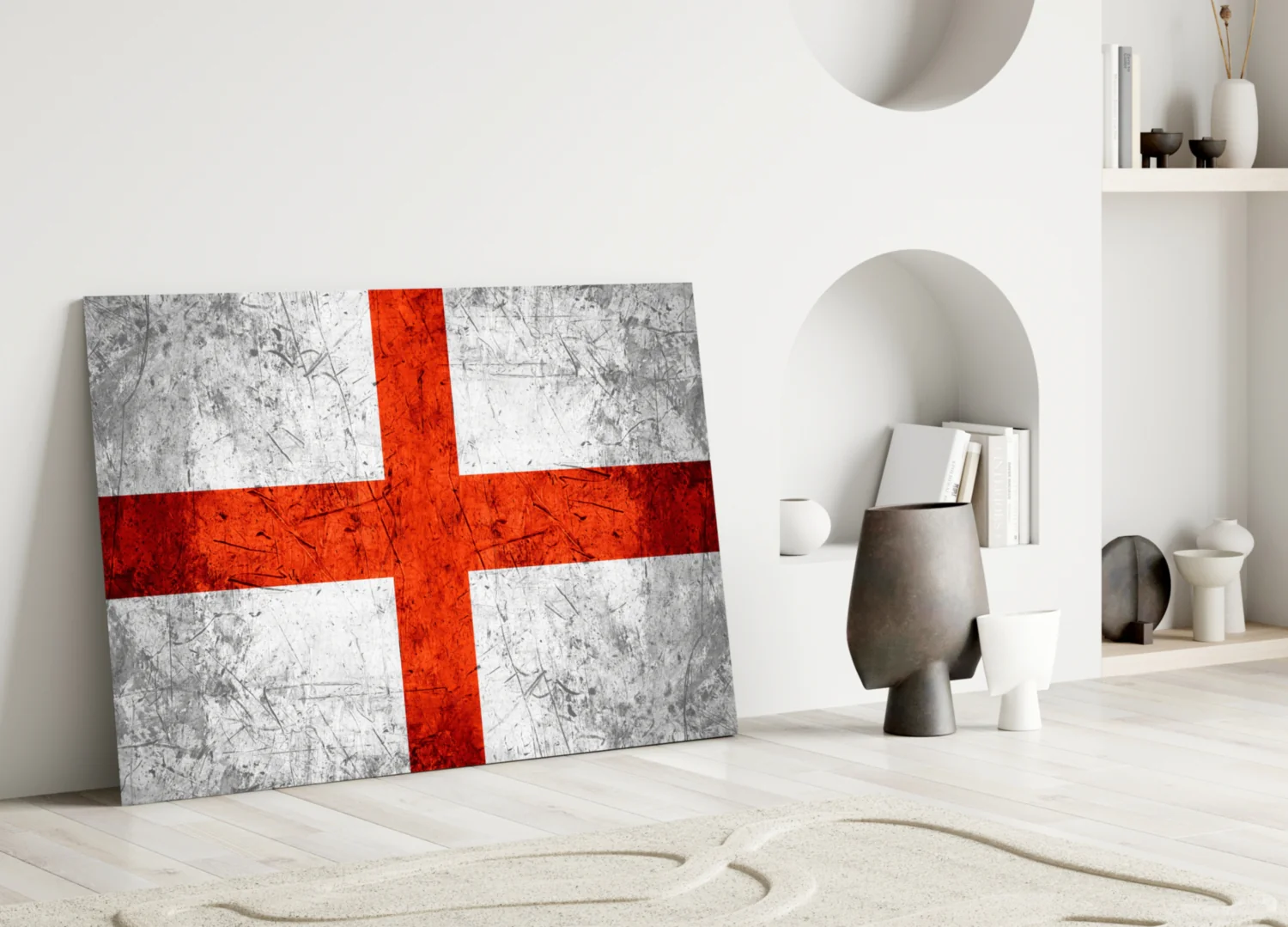 Flag of England Glass Wall Art - Image 3