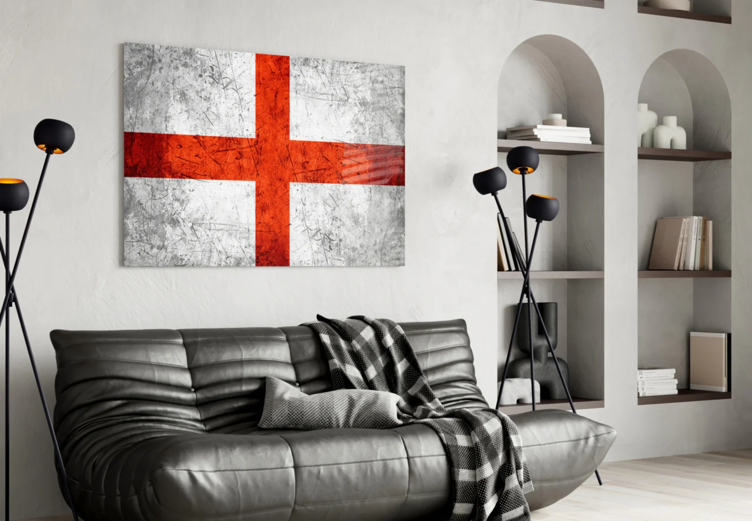 Flag of England Glass Wall Art - Image 4