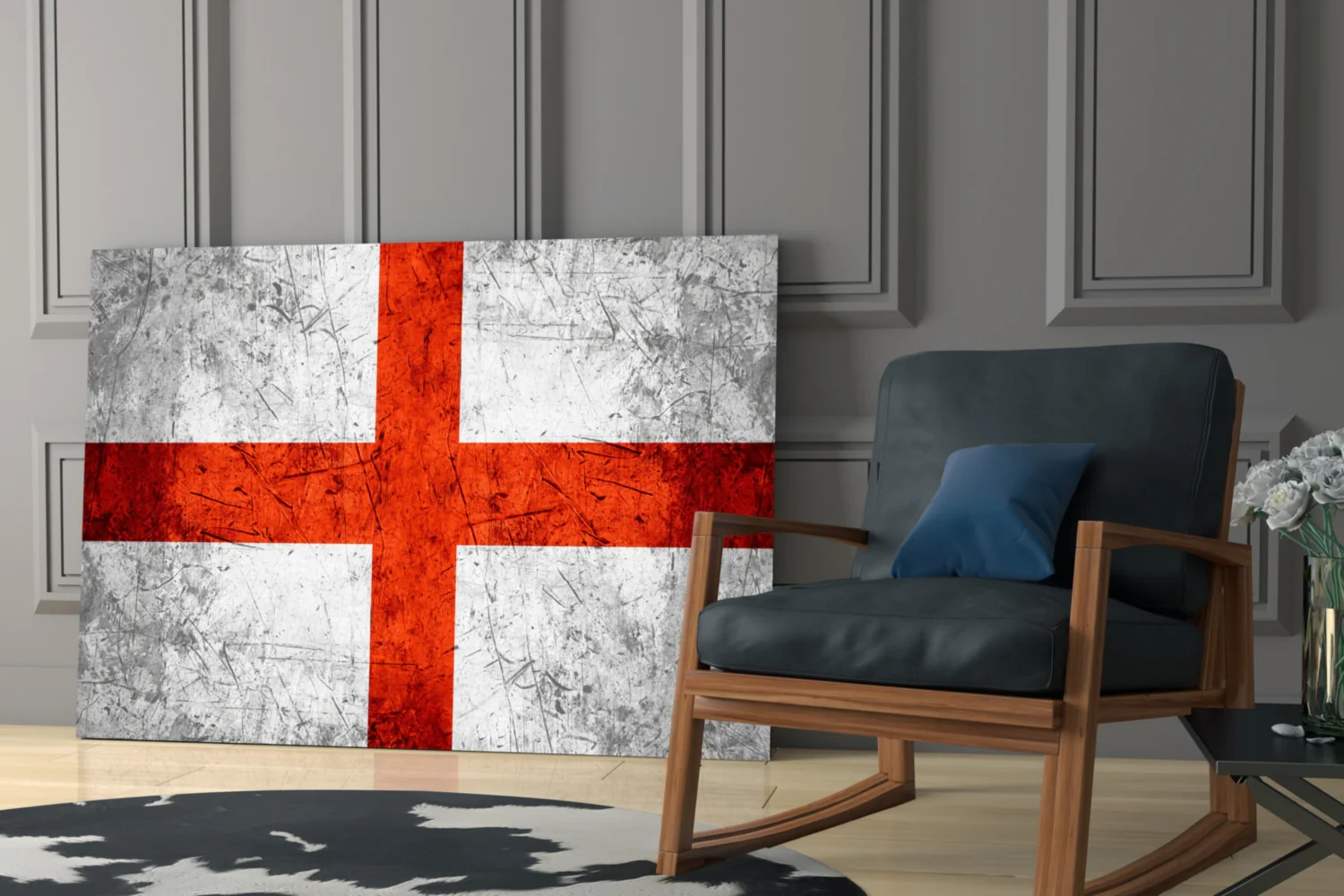 Flag of England Glass Wall Art - Image 6