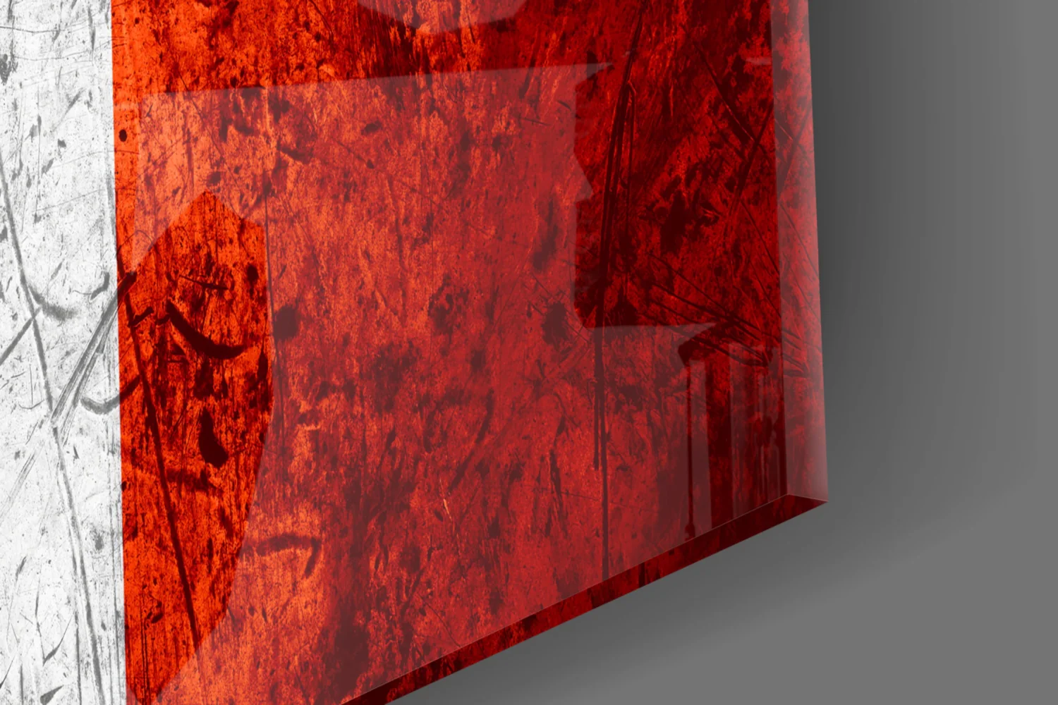 Flag of Peru Glass Wall Art - Image 7