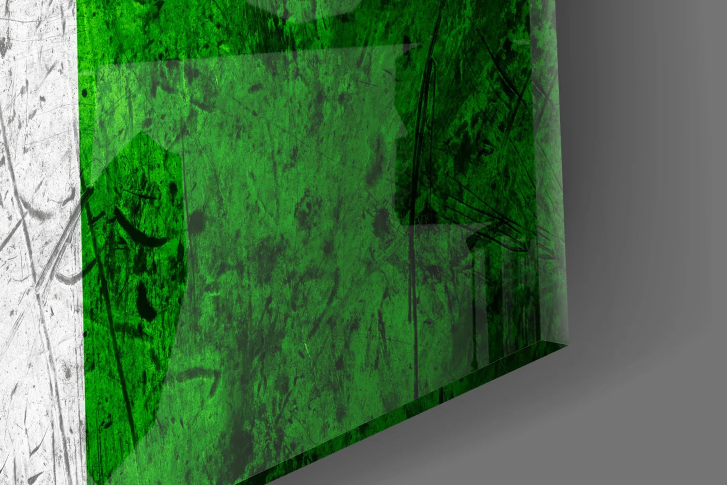 Flag of Nigeria Glass Wall Art - Image 7