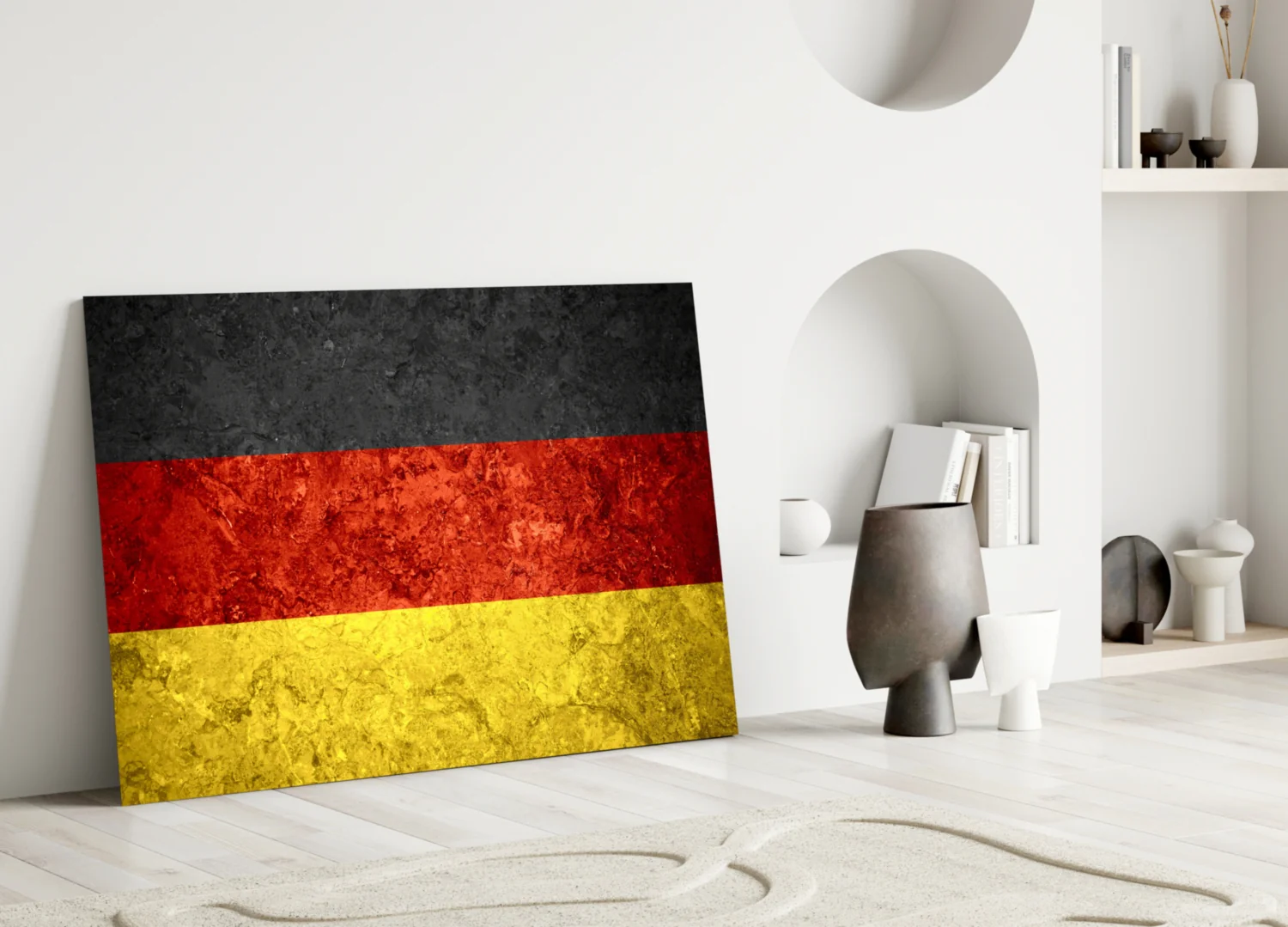 Flag of Germany Glass Wall Art - Image 3
