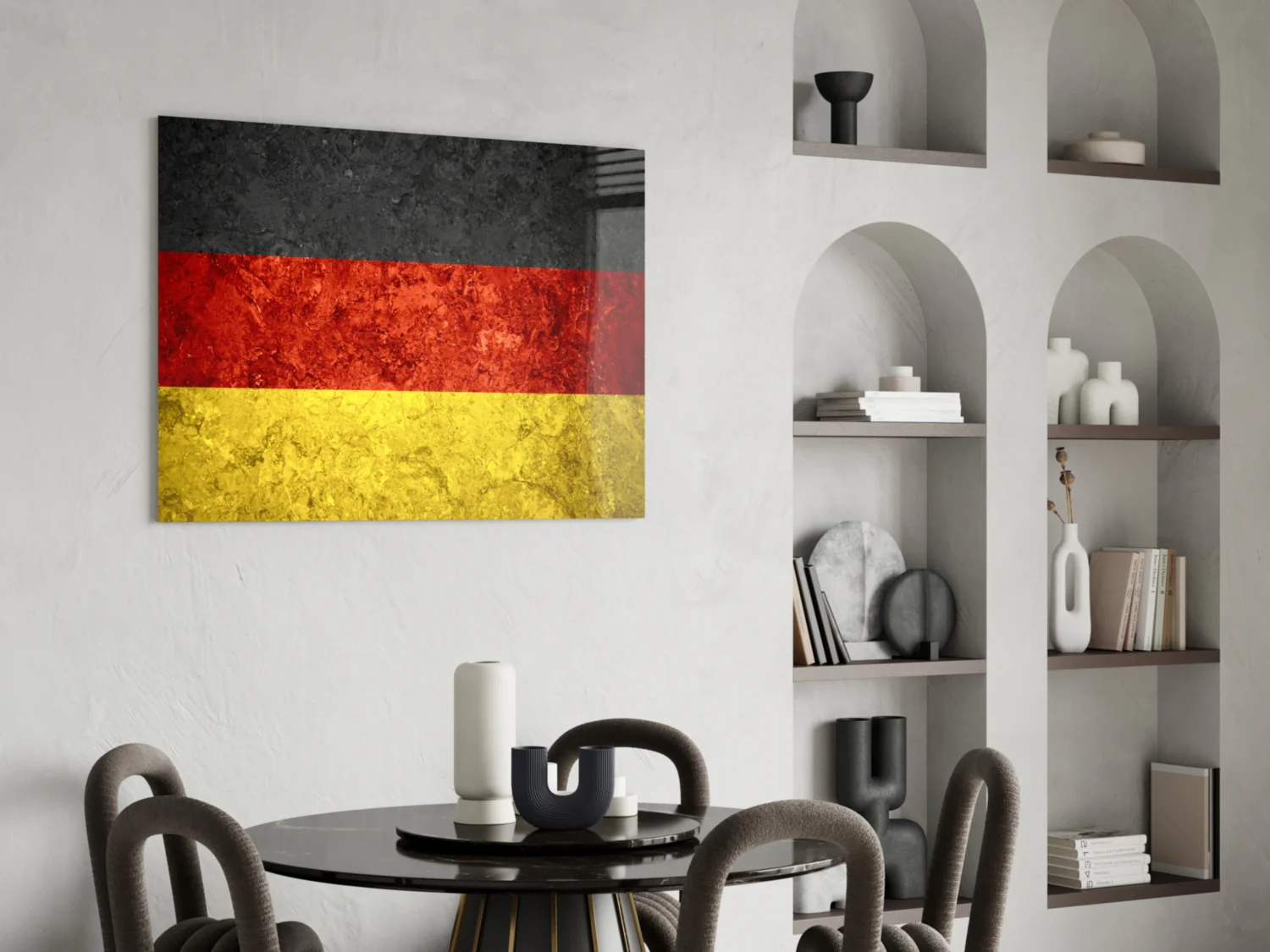 Flag of Germany Glass Wall Art - Image 5