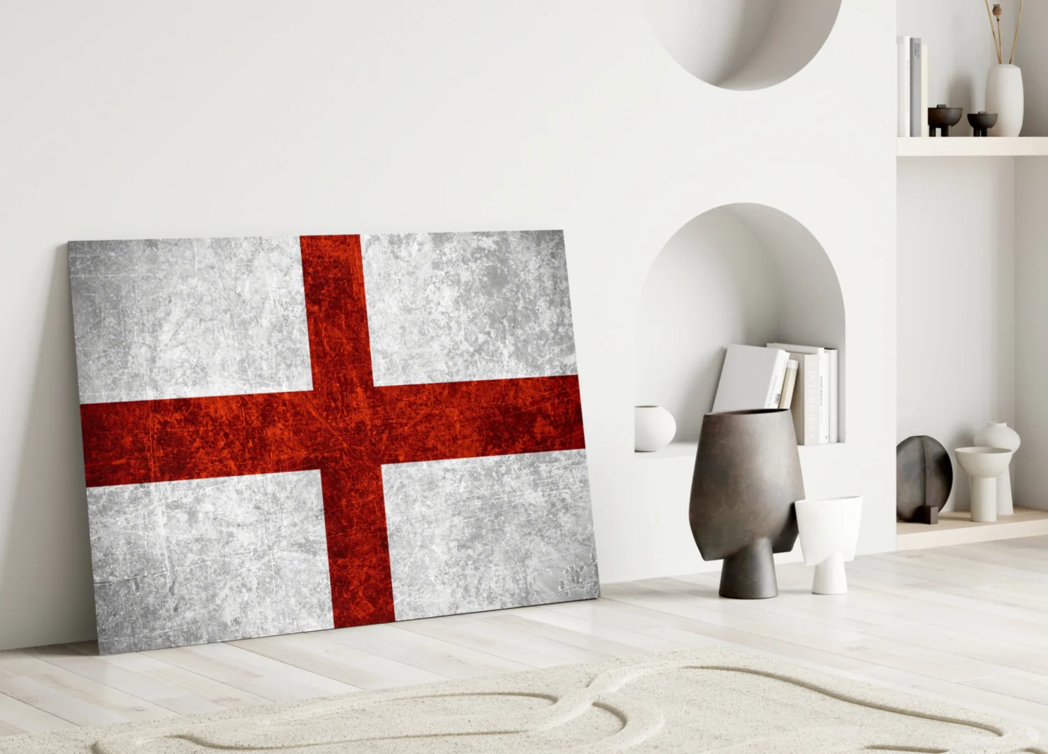 Flag of England Glass Wall Art - Image 3