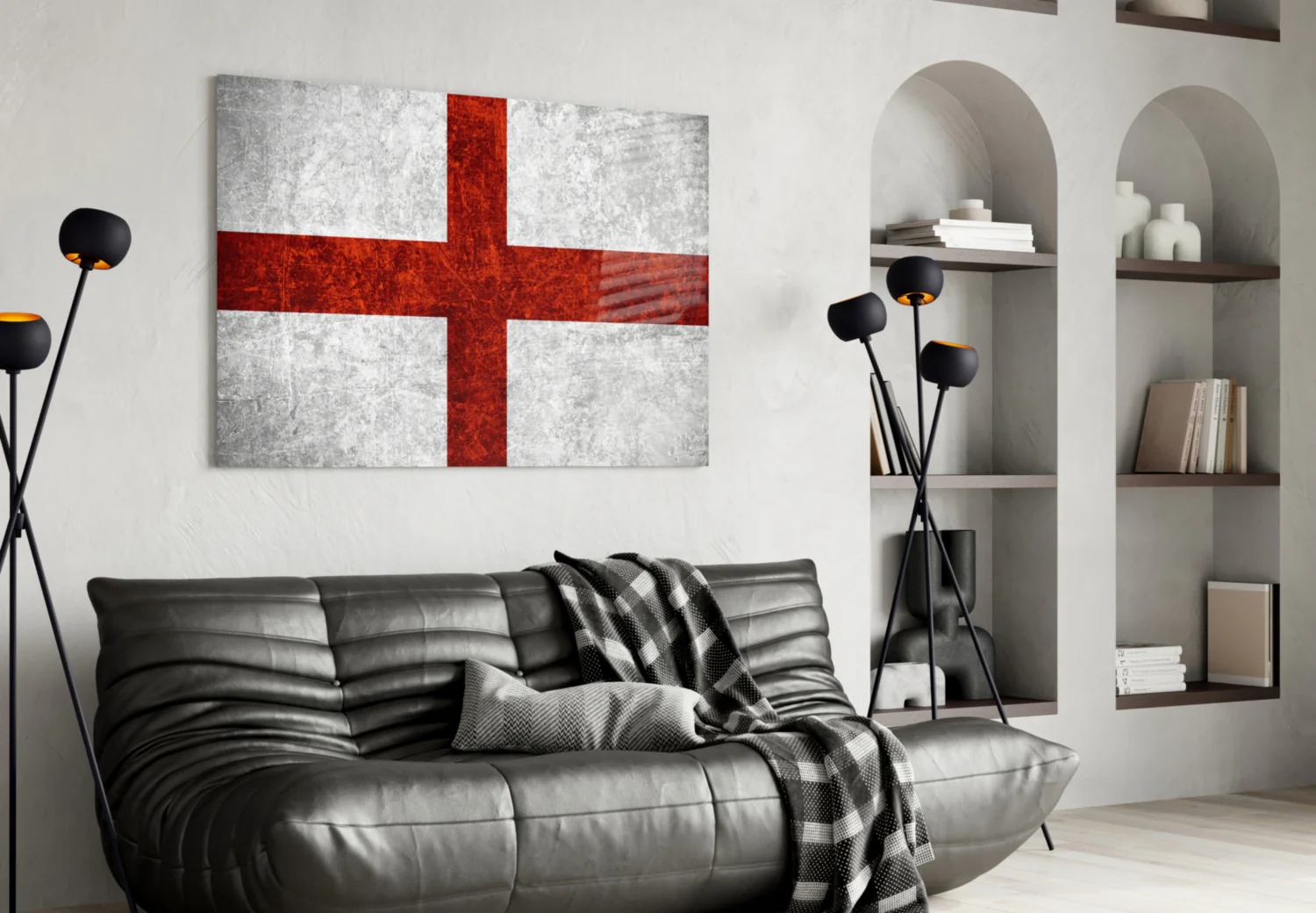 Flag of England Glass Wall Art - Image 4