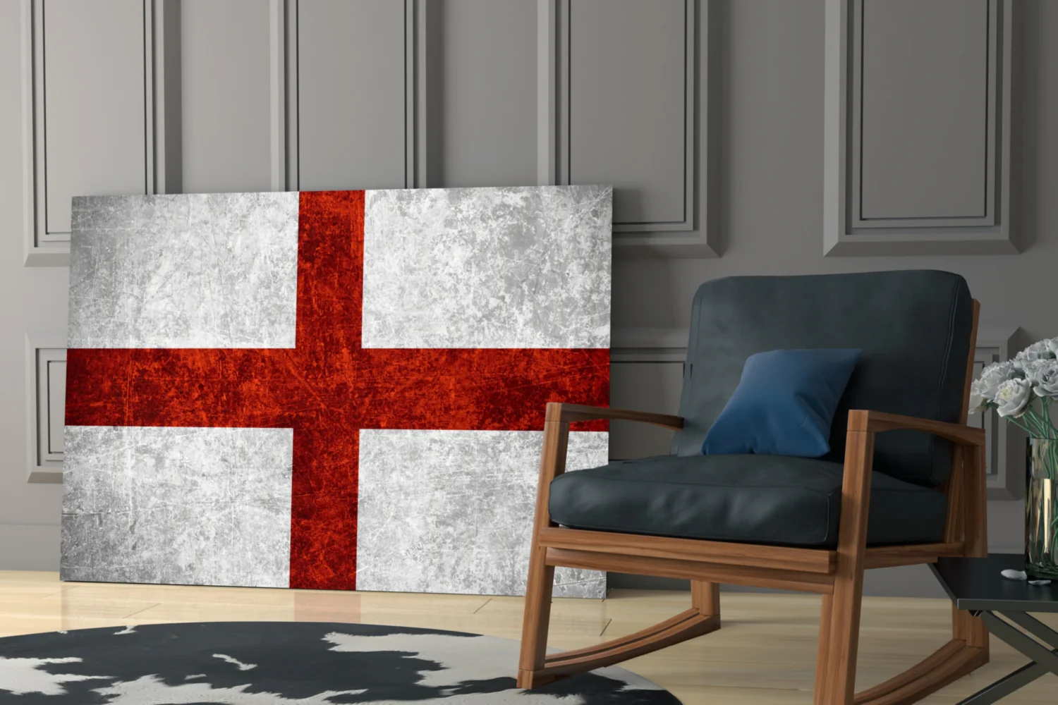 Flag of England Glass Wall Art - Image 6