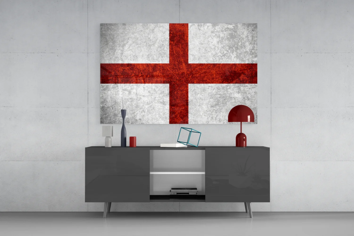 Flag of England Glass Wall Art - Image 8
