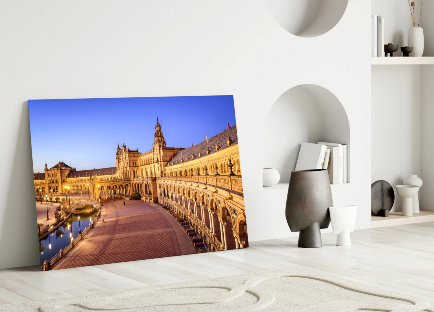 Sevilla  Glass Wall Art - Image 3