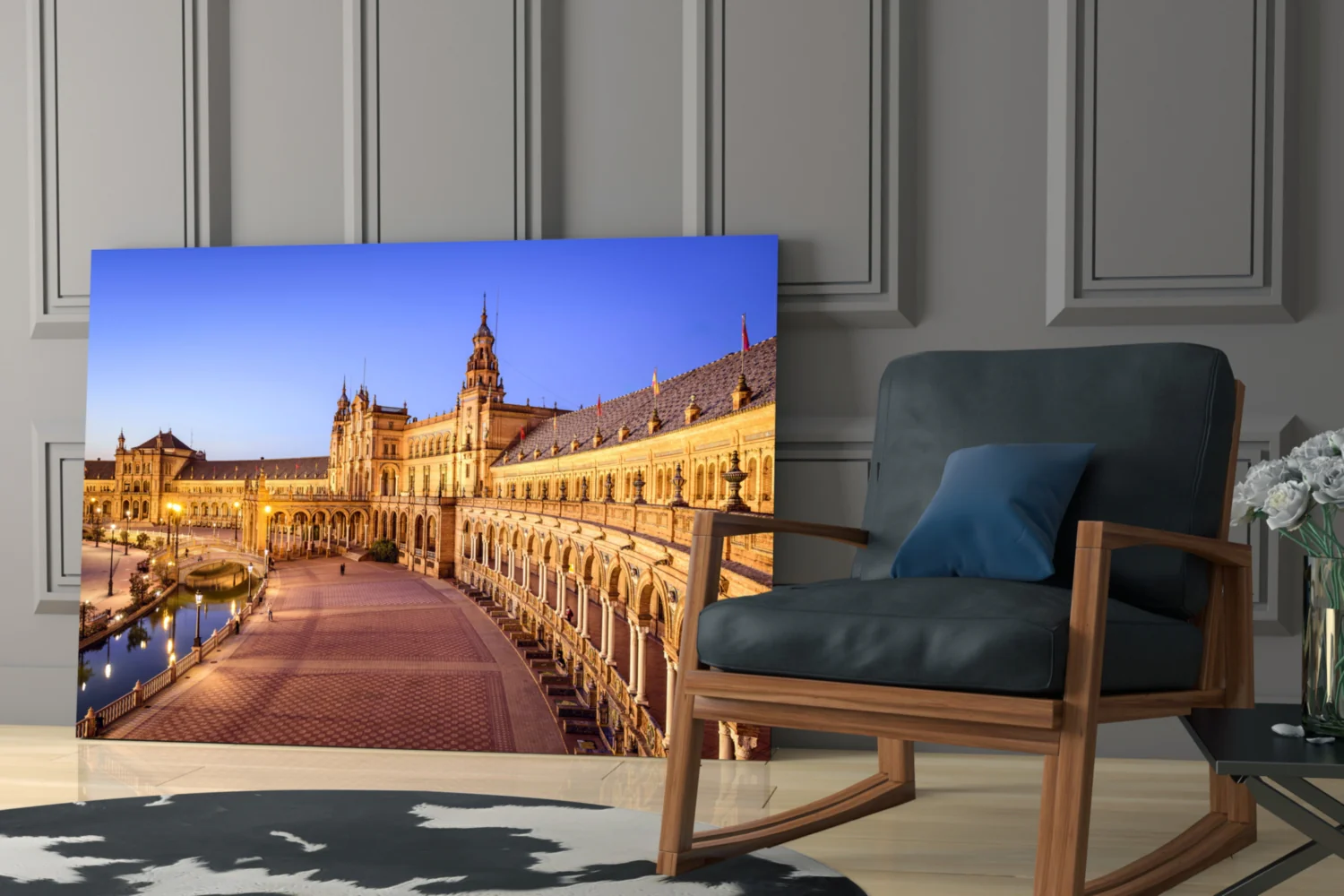 Sevilla  Glass Wall Art - Image 6