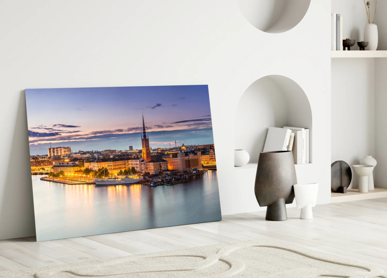 Stockholm Glass Wall Art - Image 3