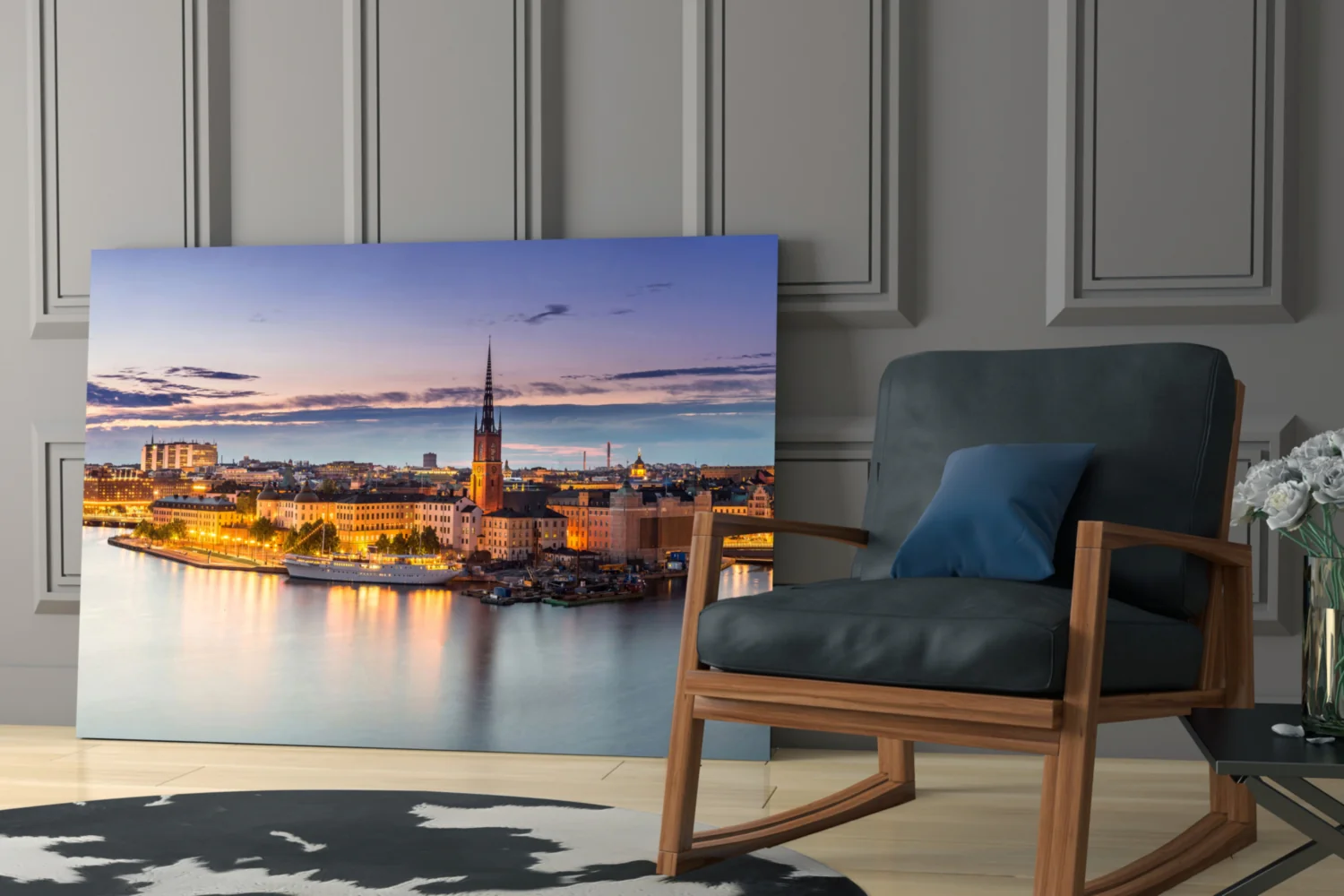 Stockholm Glass Wall Art - Image 6