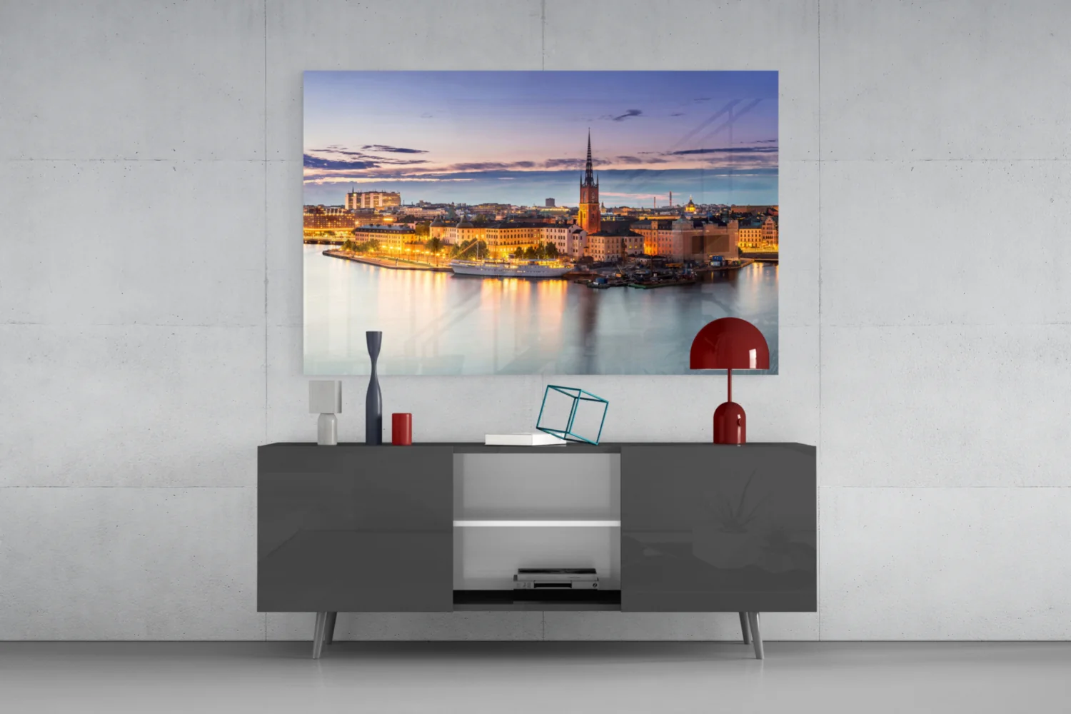 Stockholm Glass Wall Art - Image 8