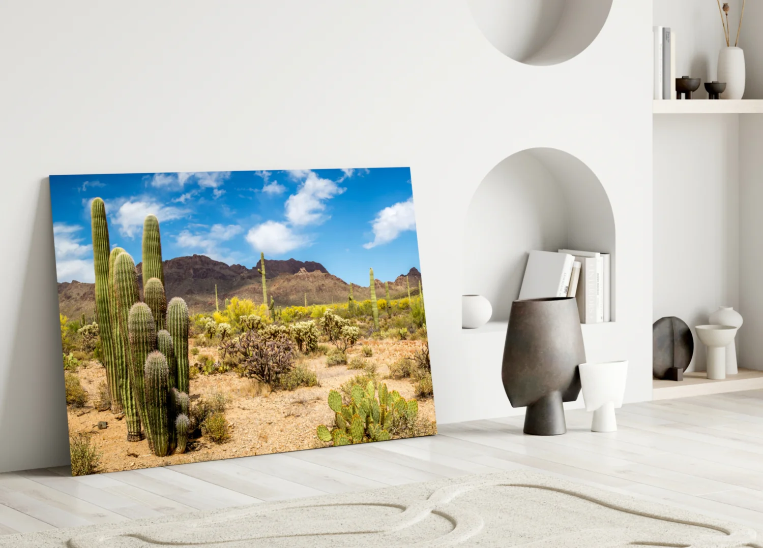 Cactuses Glass Wall Art - Image 3