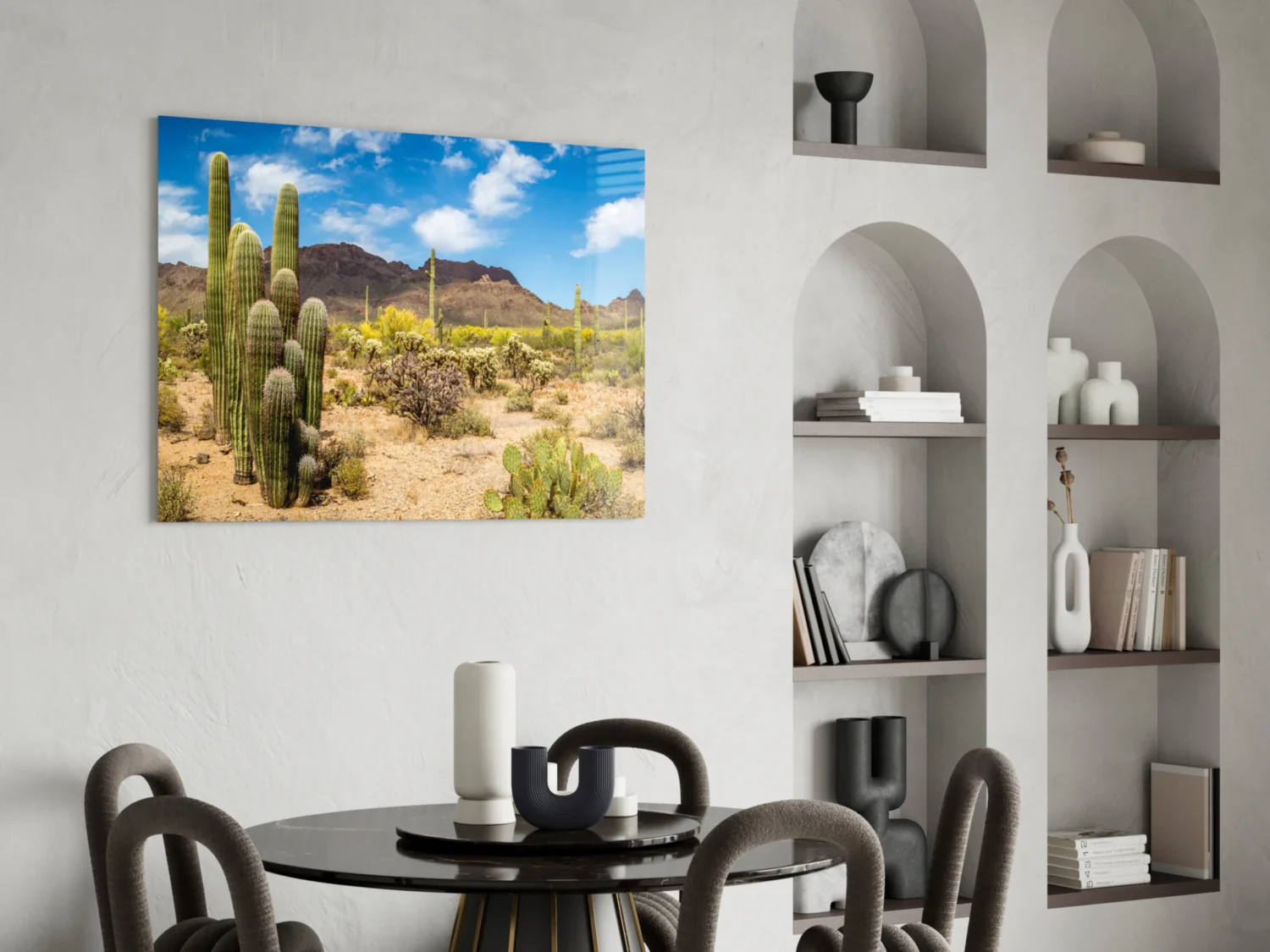 Cactuses Glass Wall Art - Image 5