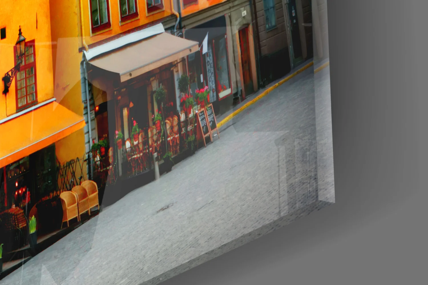 Stockholm House View Glass Wall Art - Image 7