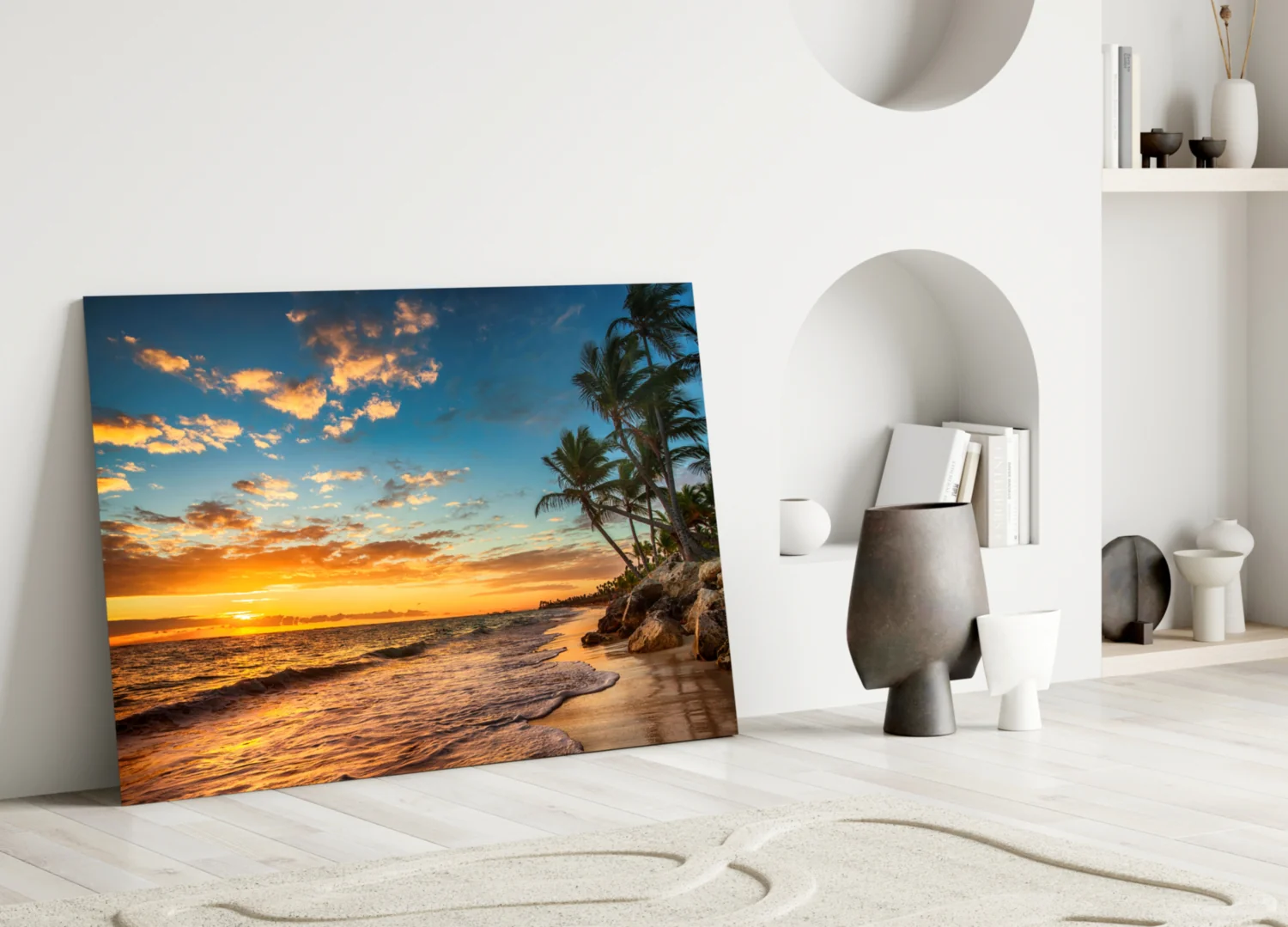 Beach Cruise Glass Wall Art - Image 3