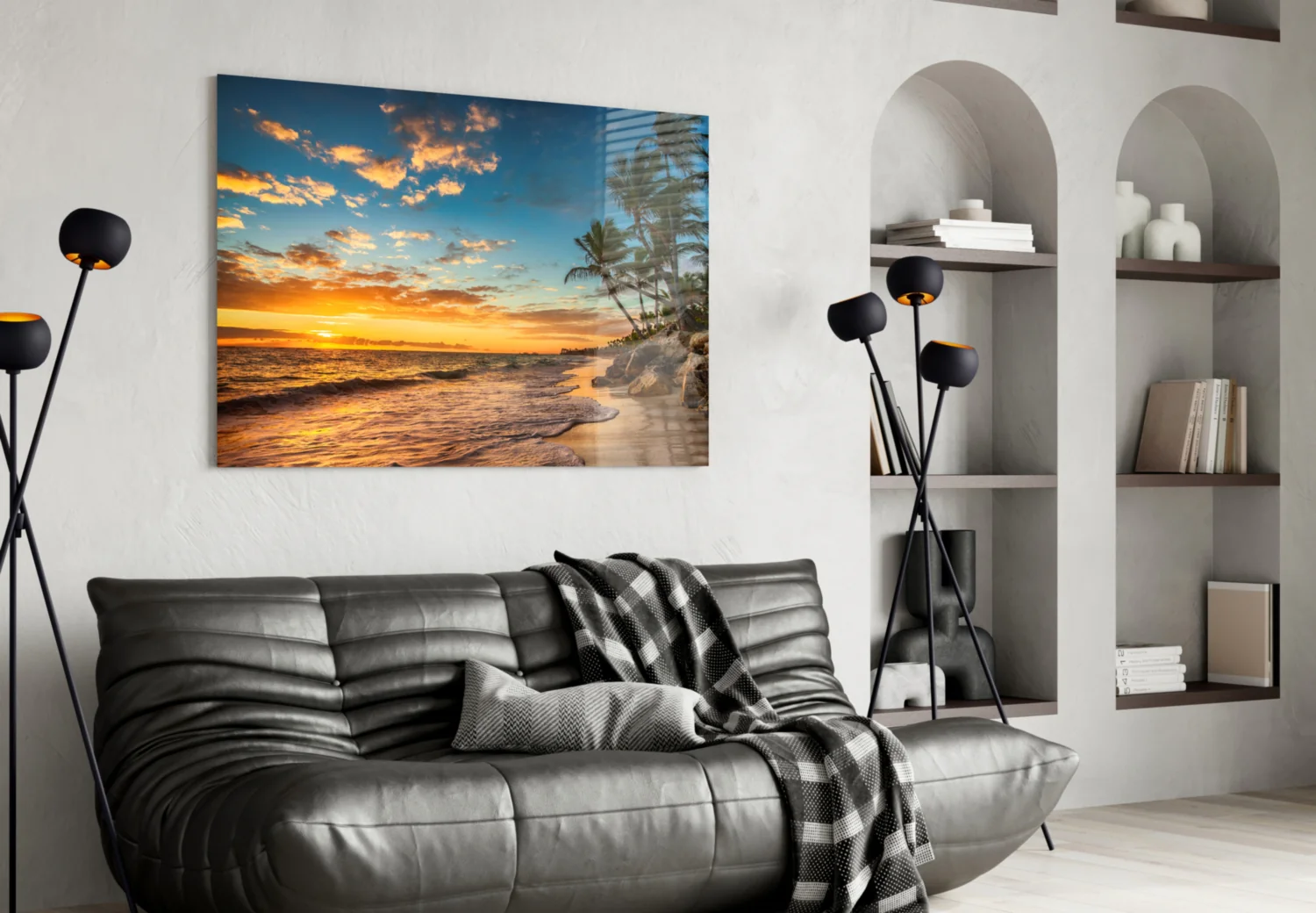 Beach Cruise Glass Wall Art - Image 4