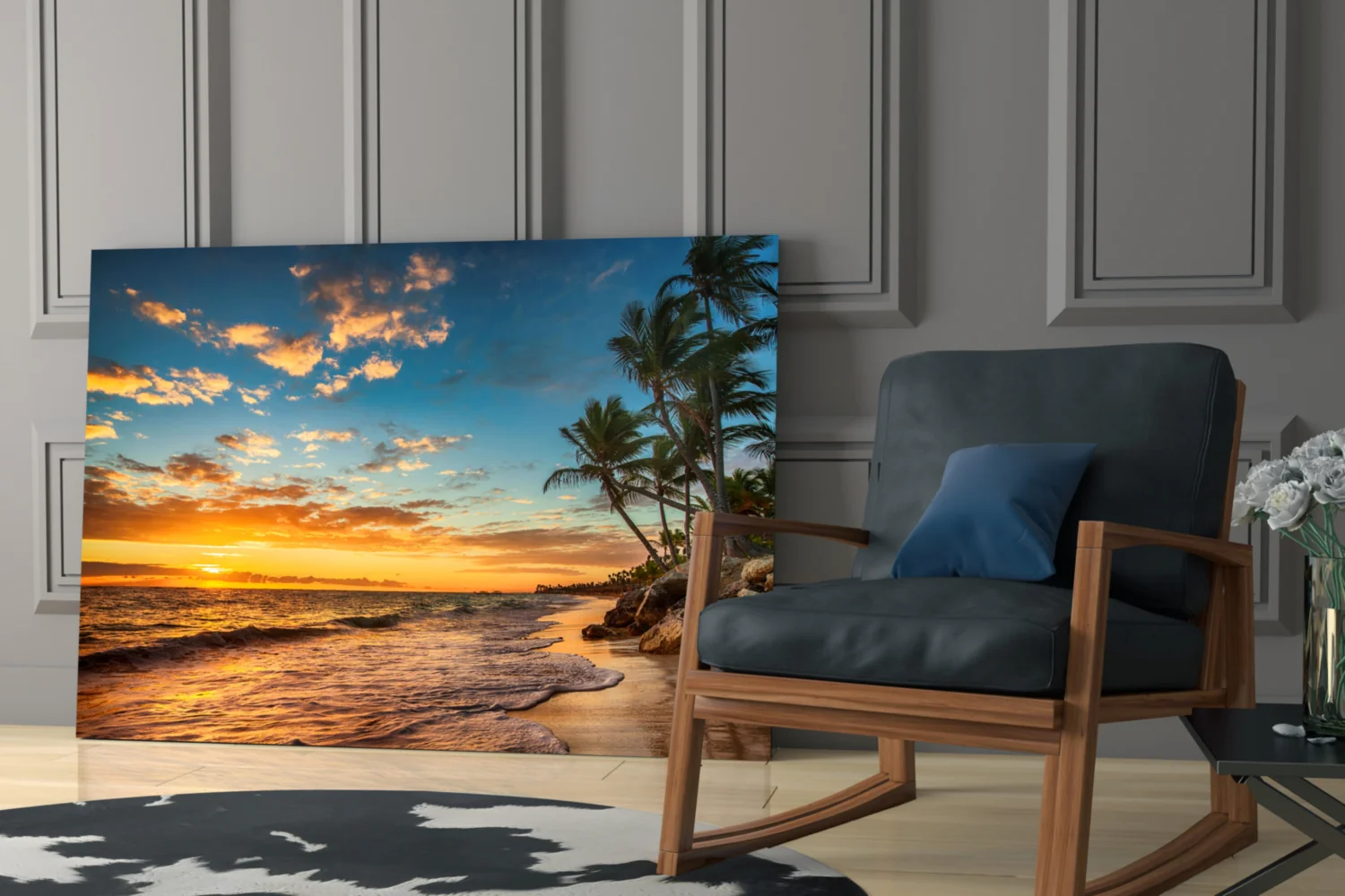 Beach Cruise Glass Wall Art - Image 6