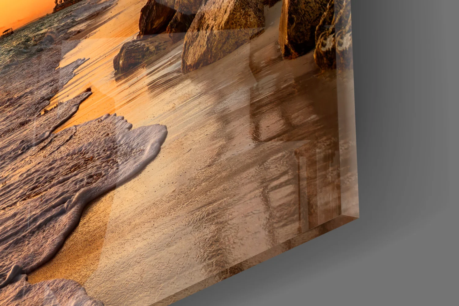 Beach Cruise Glass Wall Art - Image 7