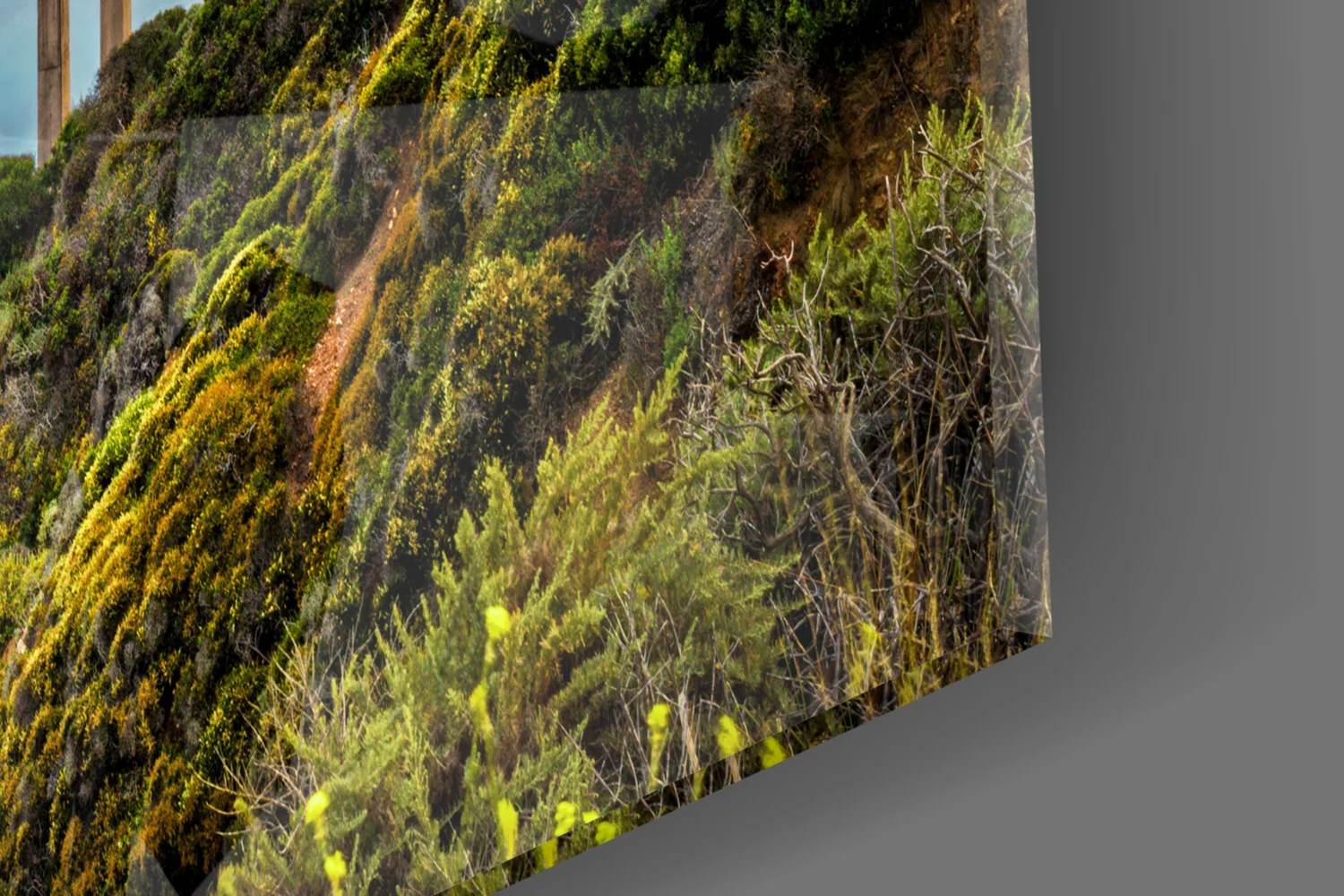 Bixby Creek Bridge Glass Wall Art - Image 7