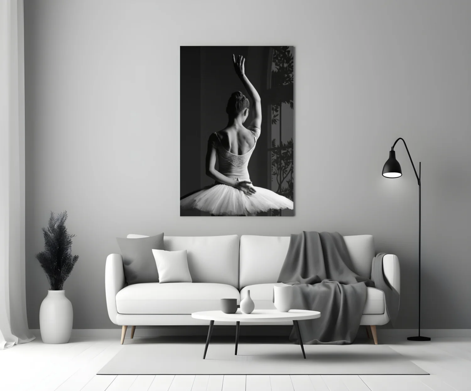 Ballerina Glass Wall Art - Image 3