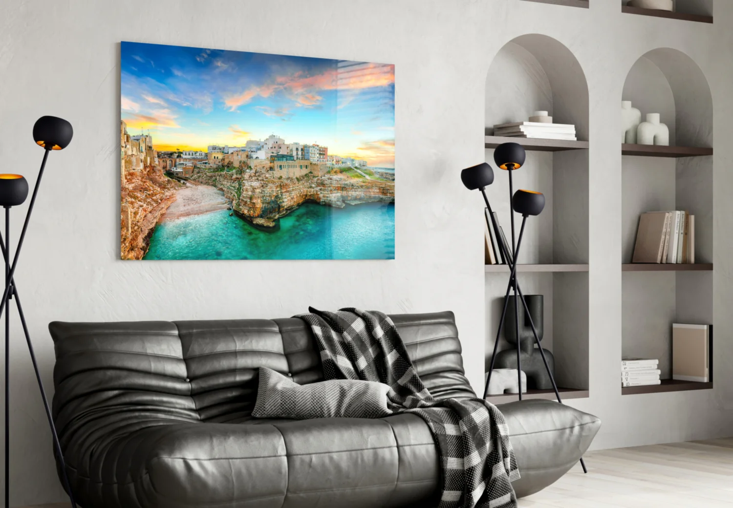 Jules Verne Glass Wall Art - Image 4