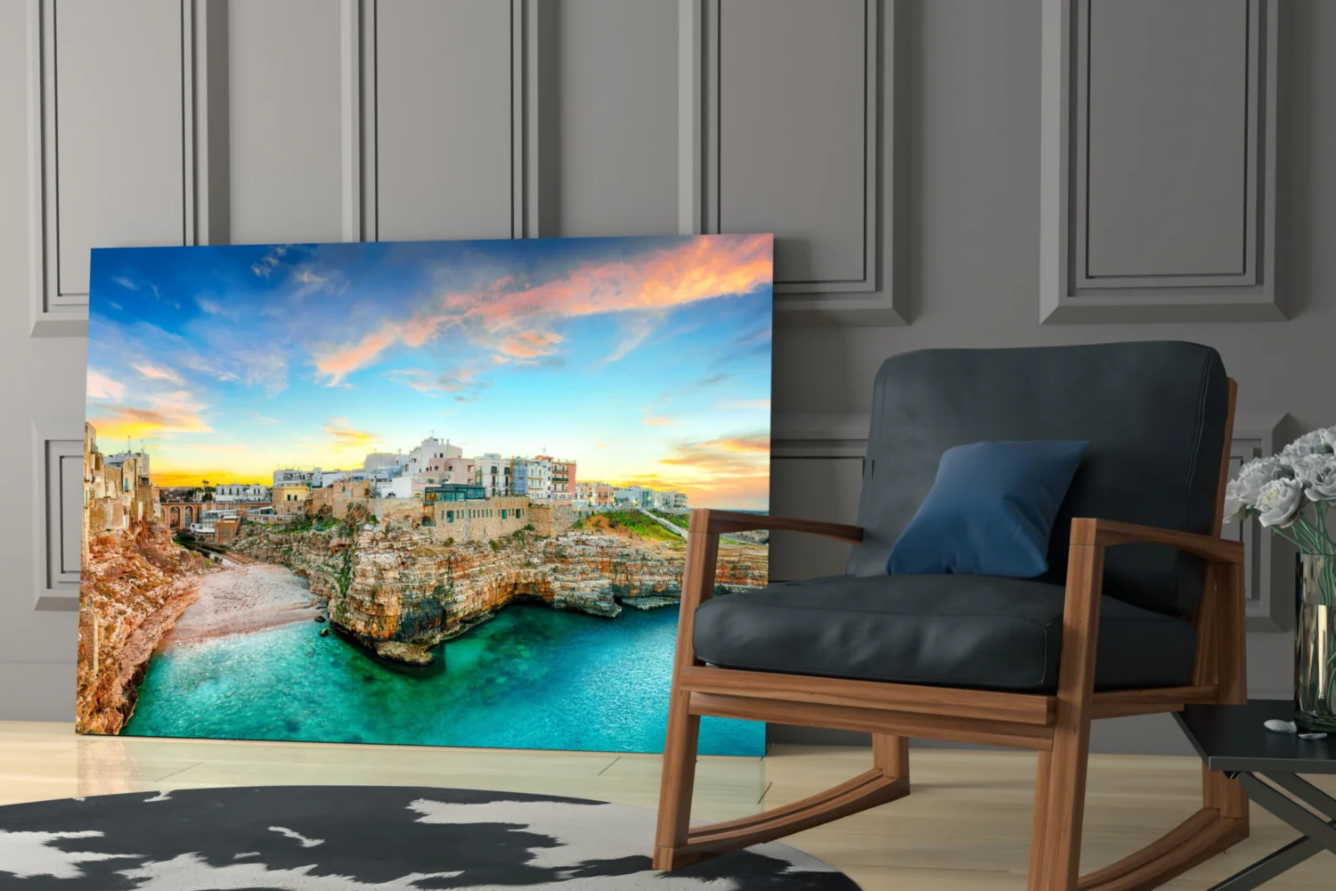 Jules Verne Glass Wall Art - Image 6