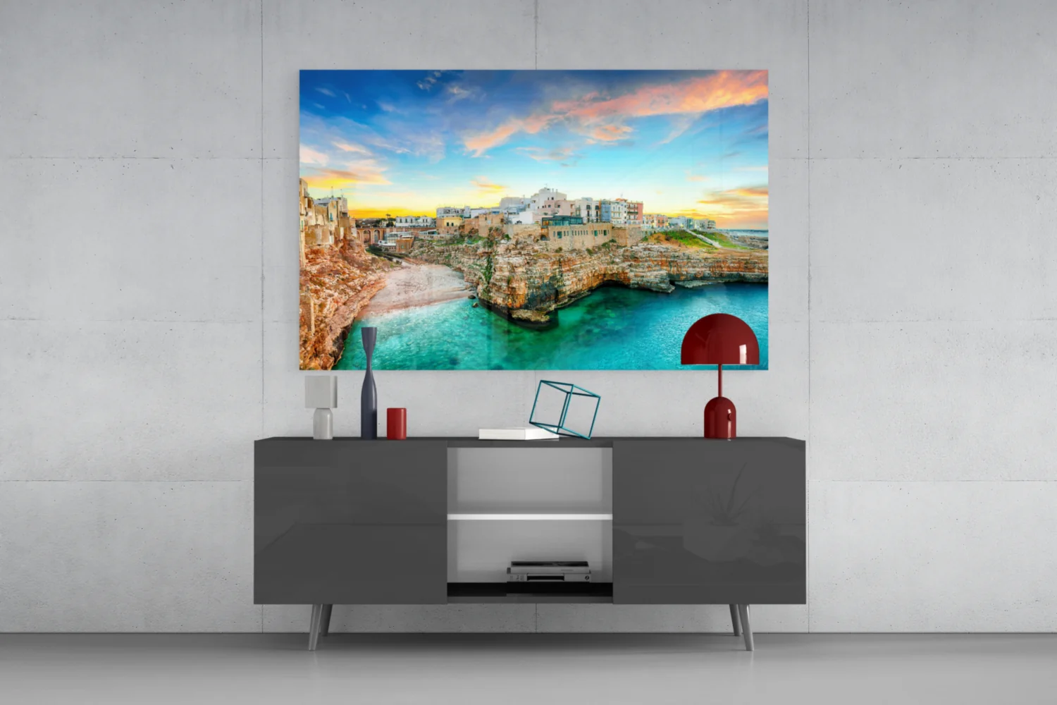 Jules Verne Glass Wall Art - Image 8