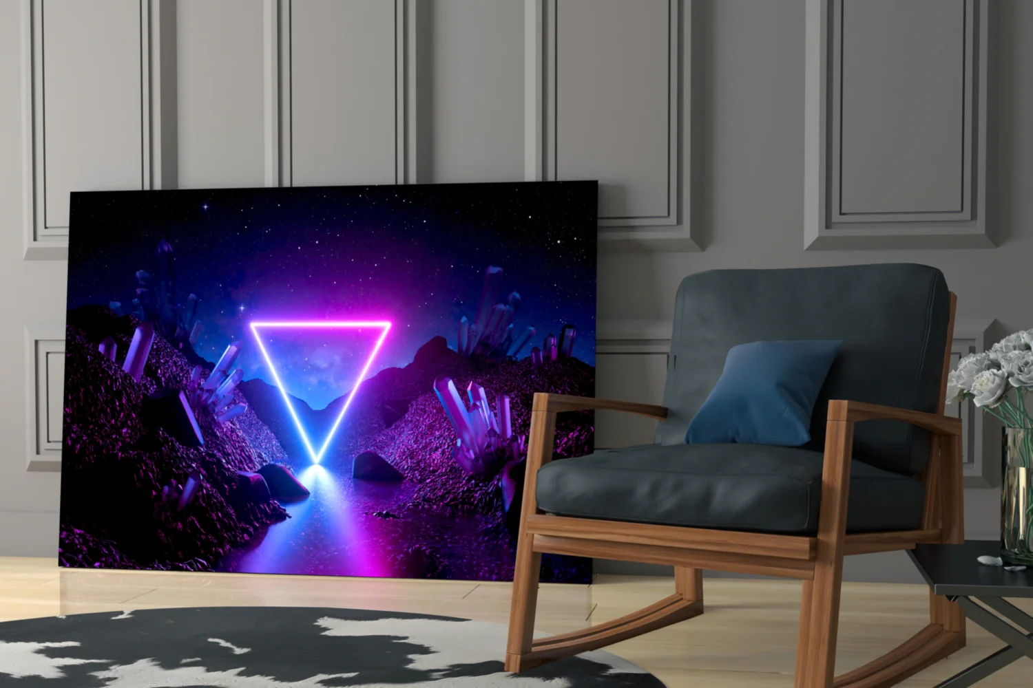 Abstract Art Glass Wall Art - Image 6