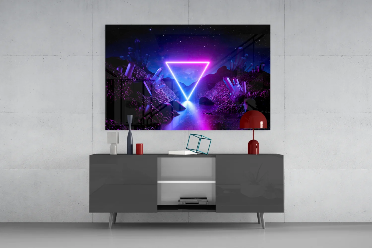 Abstract Art Glass Wall Art - Image 8