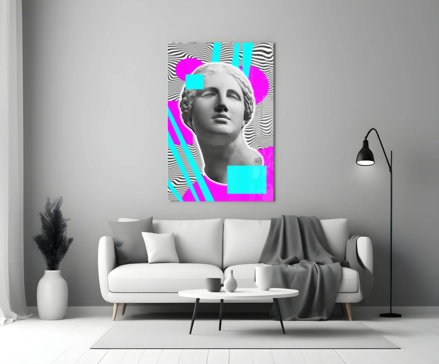 Abstract Art Glass Wall Art - Image 3