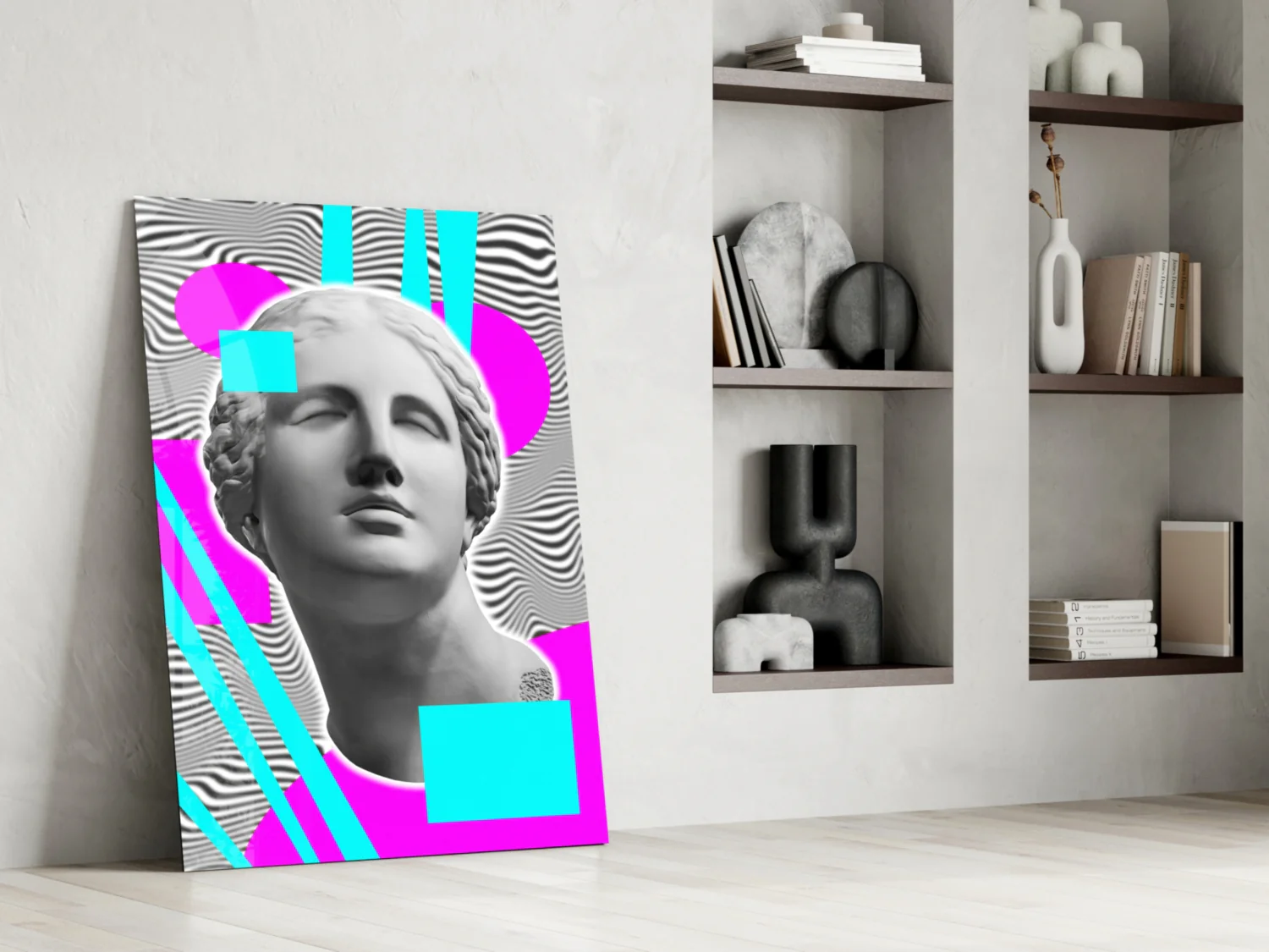 Abstract Art Glass Wall Art - Image 6