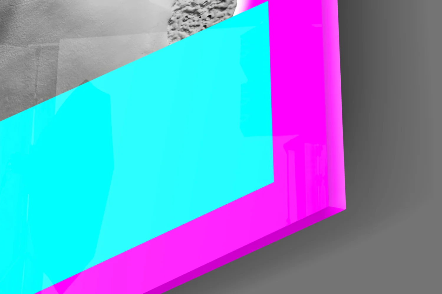 Abstract Art Glass Wall Art - Image 7