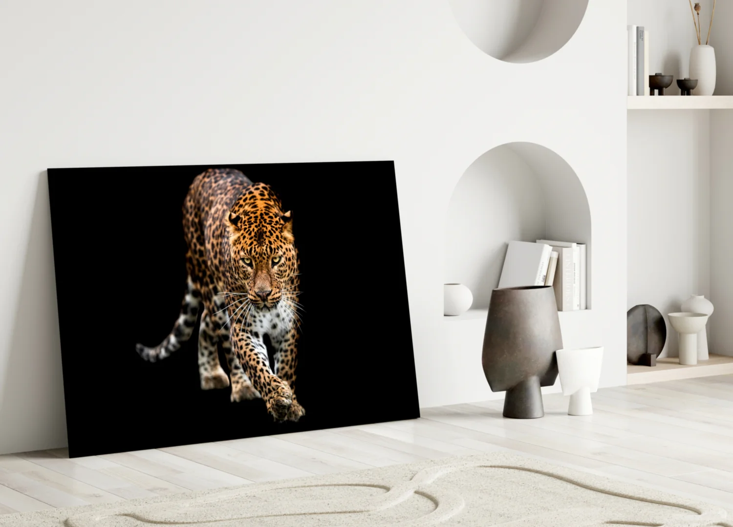 Tiger Glass Wall Art - Image 3