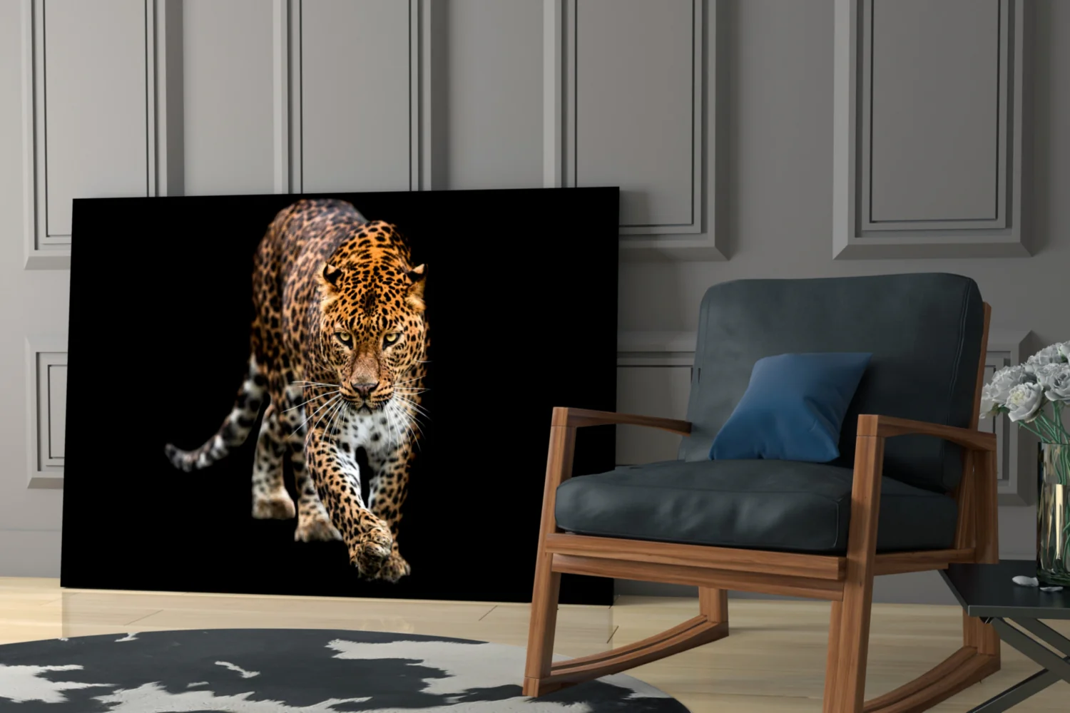 Tiger Glass Wall Art - Image 6
