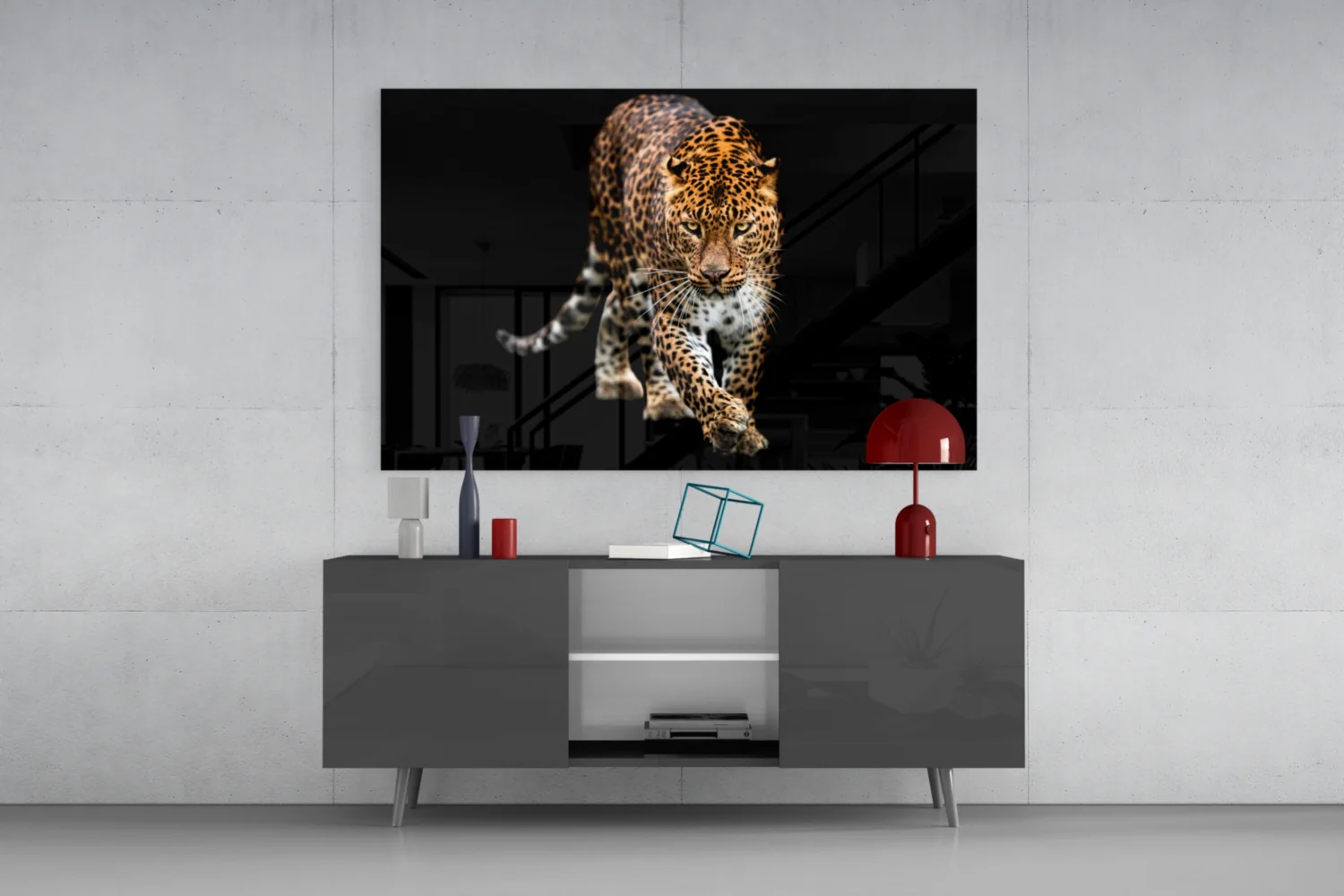 Tiger Glass Wall Art - Image 8