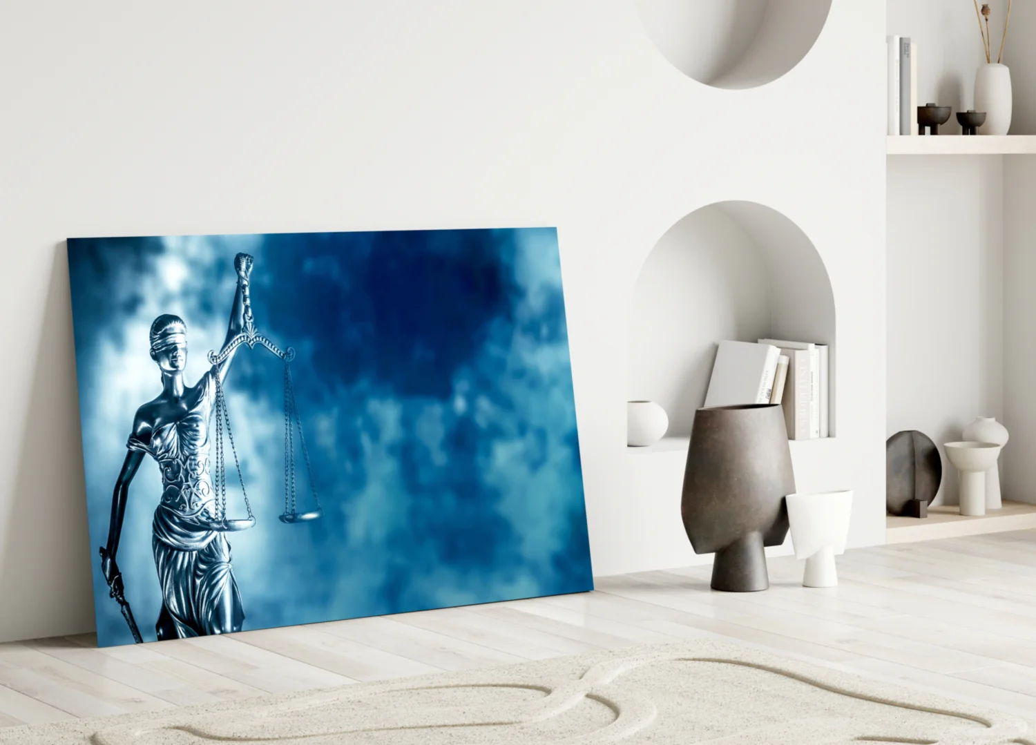 Landscape Of Justice Glass Wall Art - Image 3