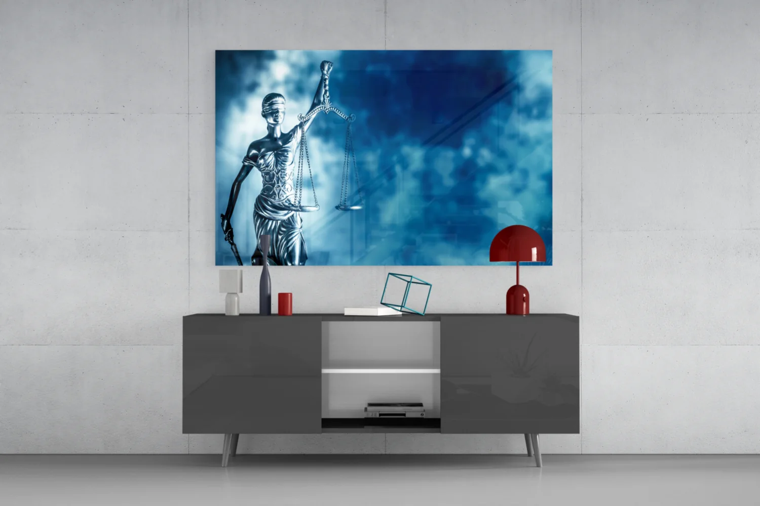 Landscape Of Justice Glass Wall Art - Image 8