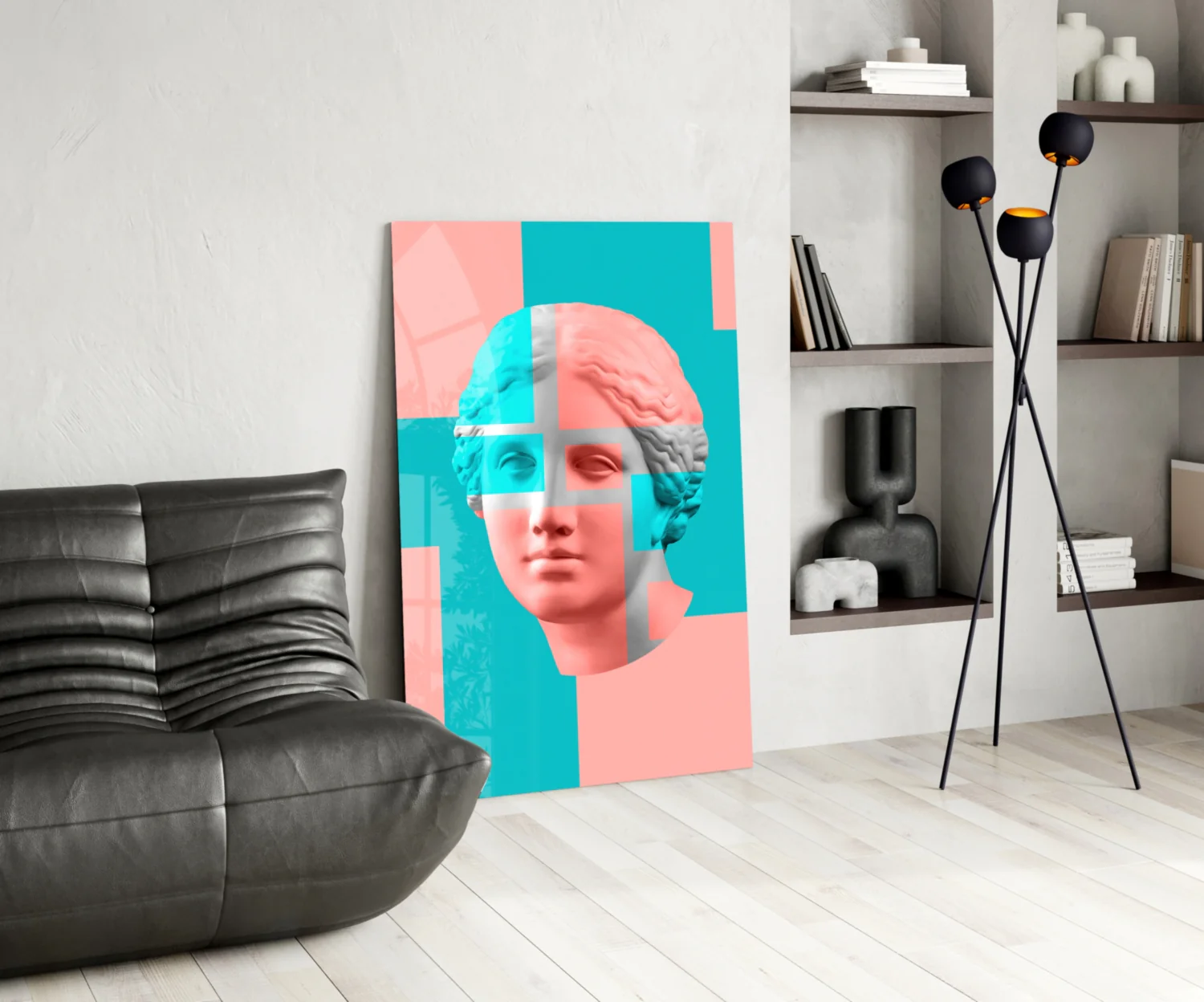 Abstract Art Glass Wall Art - Image 5