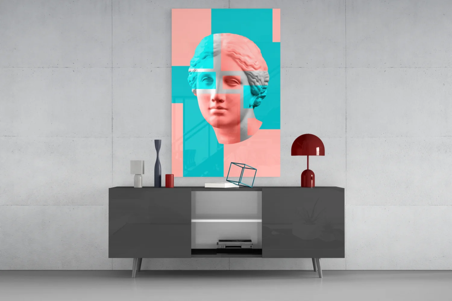 Abstract Art Glass Wall Art - Image 8