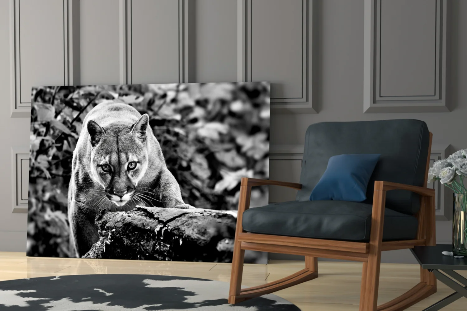 Puma Glass Wall Art - Image 6