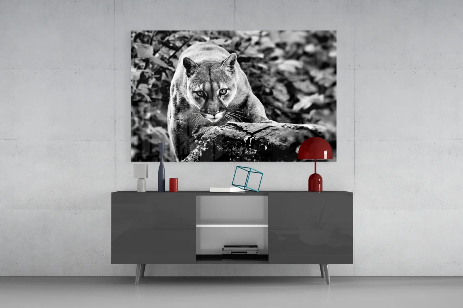 Puma Glass Wall Art - Image 8