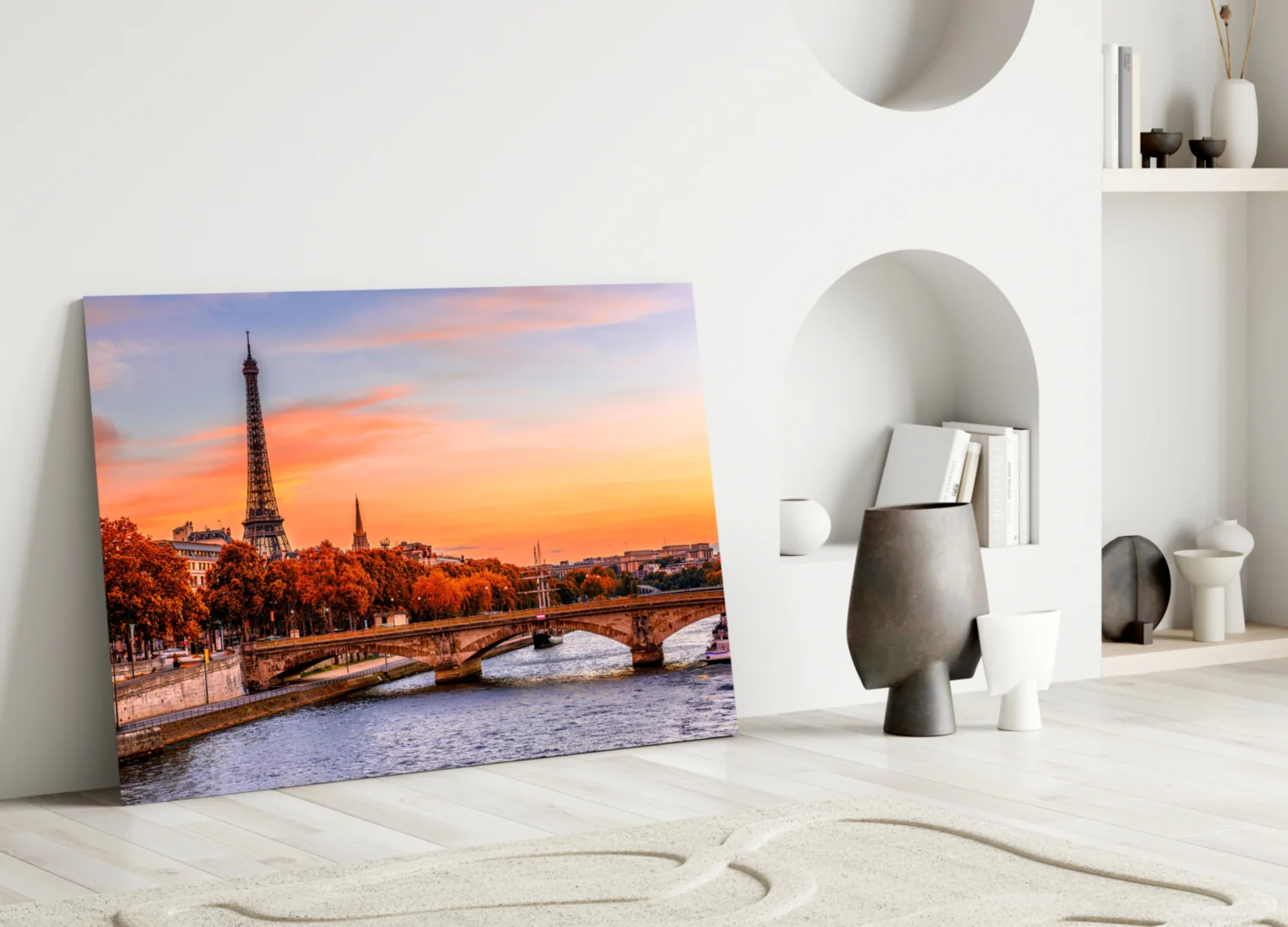 Eiffel Tower Glass Wall Art - Image 3