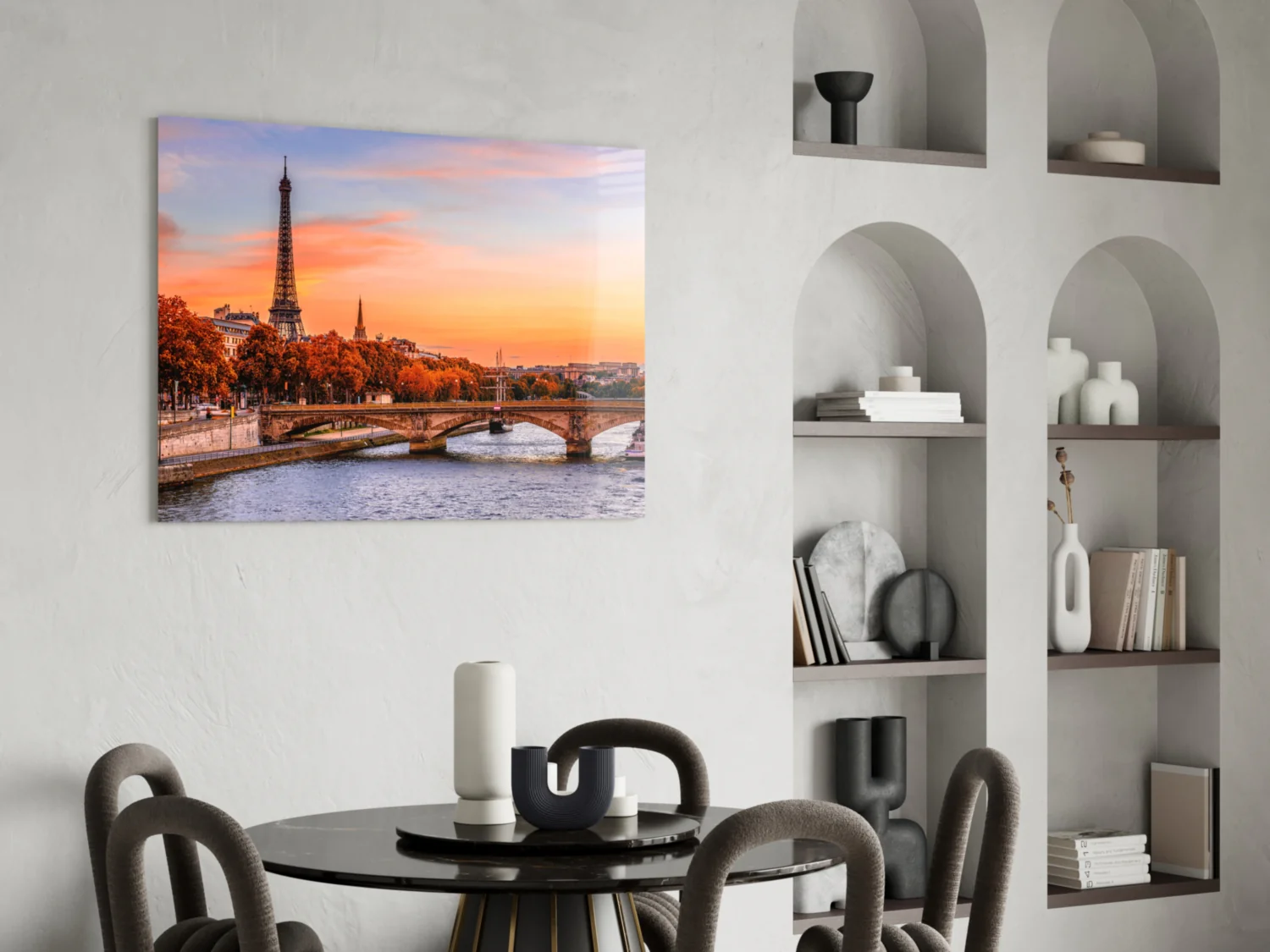 Eiffel Tower Glass Wall Art - Image 5