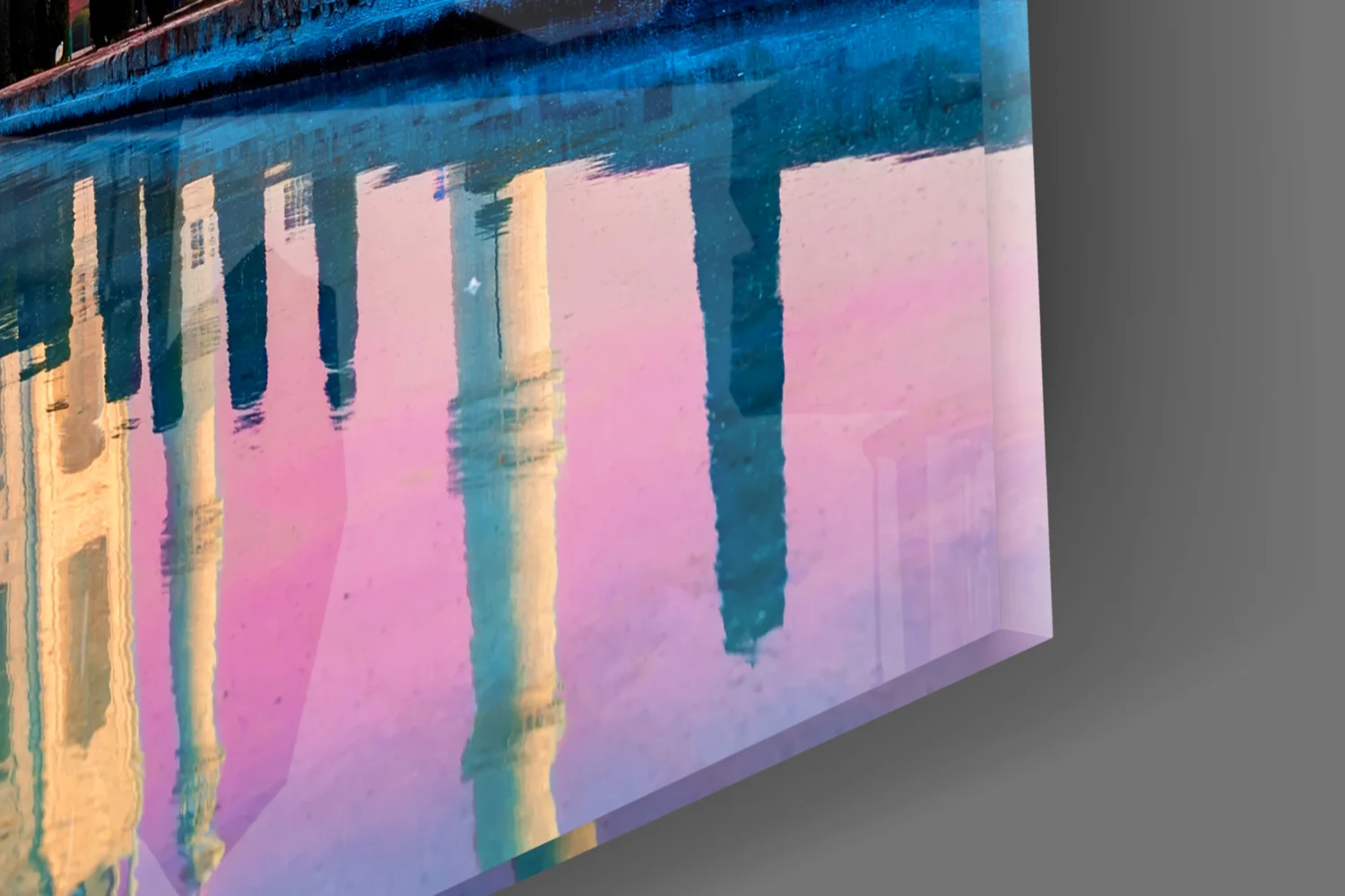 Taj Mahal Glass Wall Art - Image 7